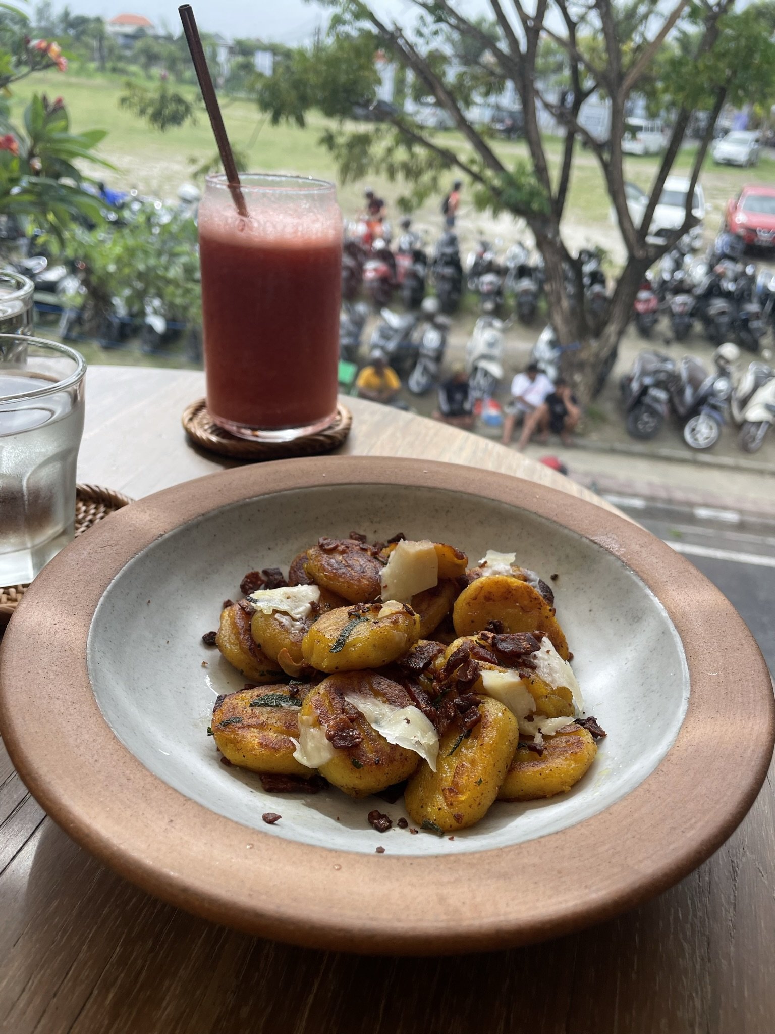 Sunday Kitchen has the BEST banana gnocchi.