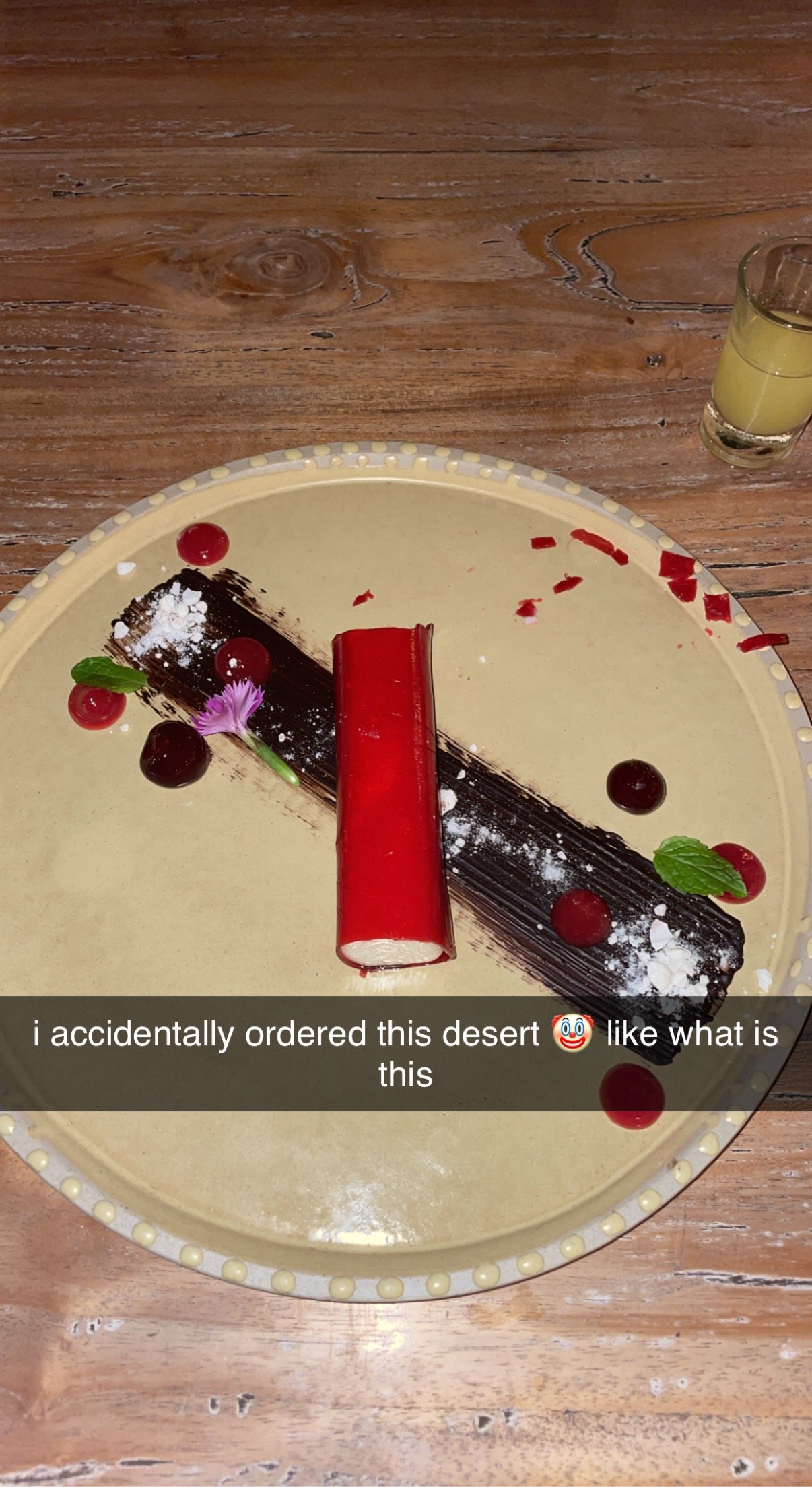 The next day Taylor got food poisoning from this restaurant ):