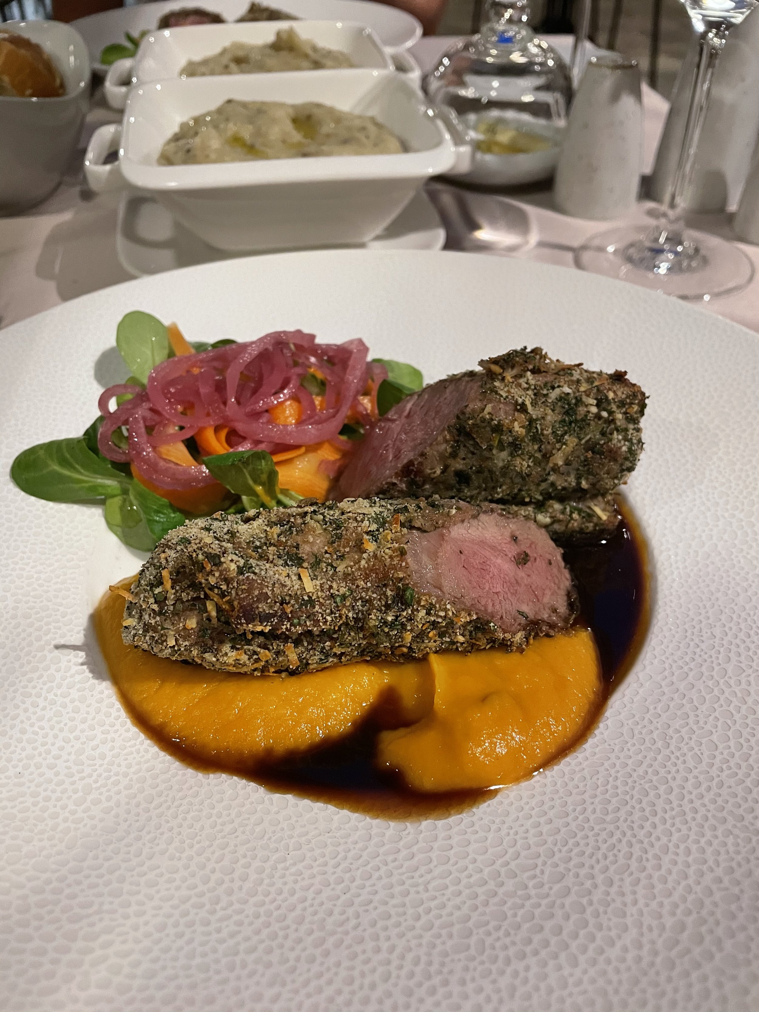 Don't be fooled by the purée, this was fabulous.