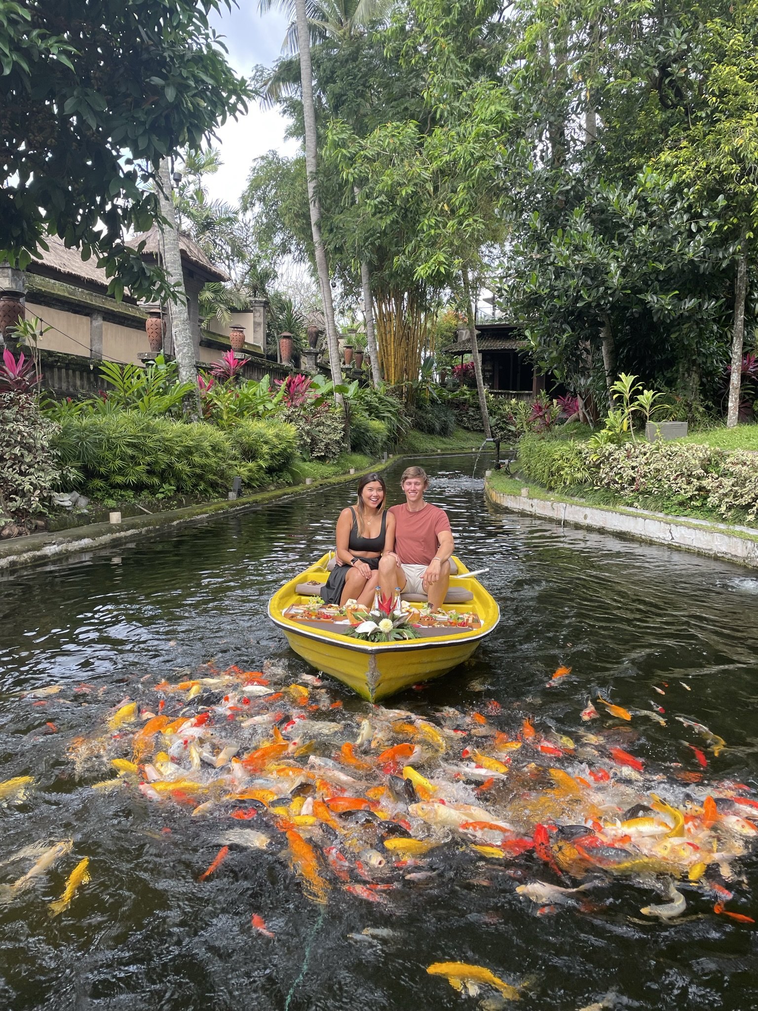 A little koi fish date
