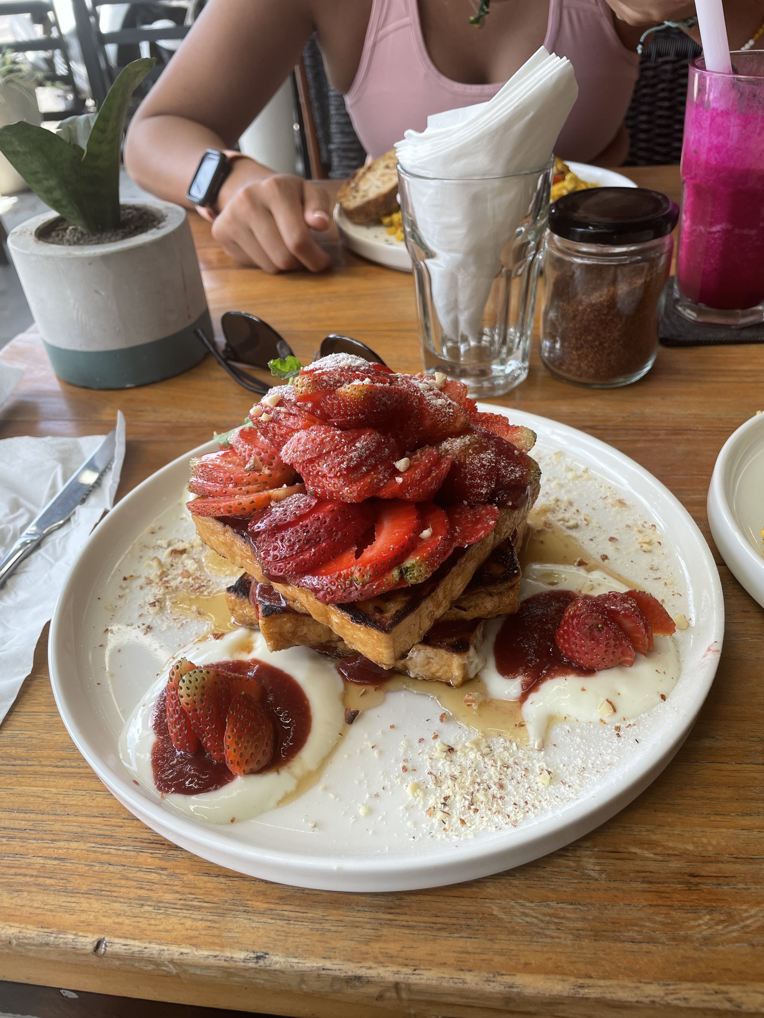 strawberry french toast