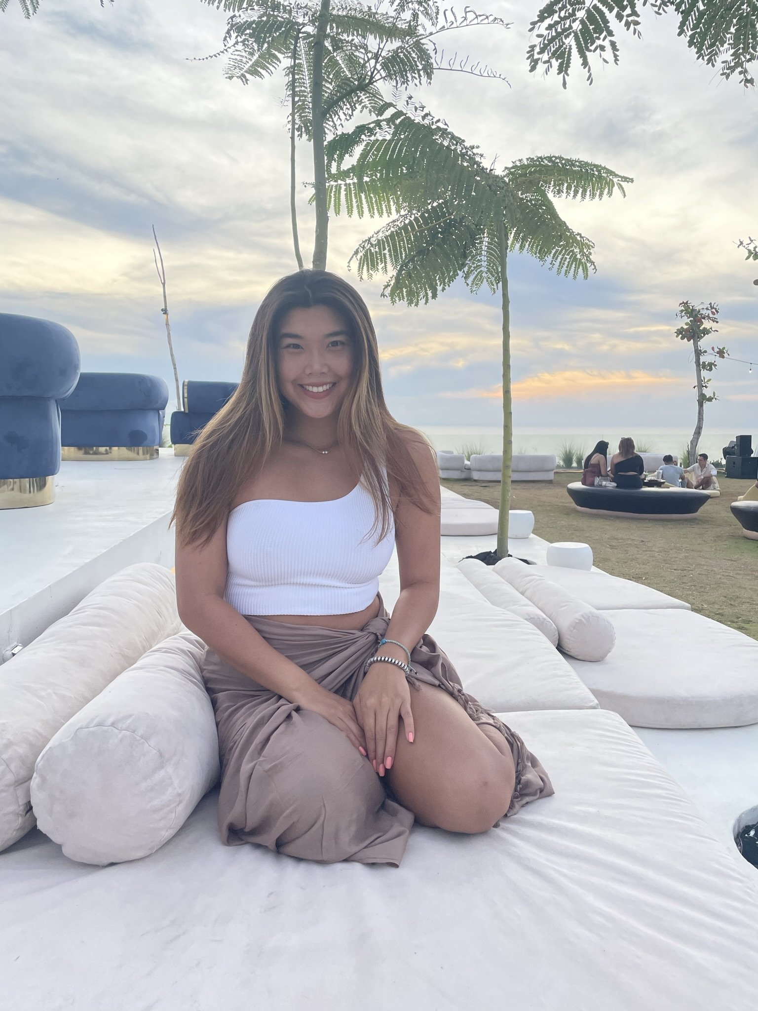 Smiling because I just ordered a Bintang