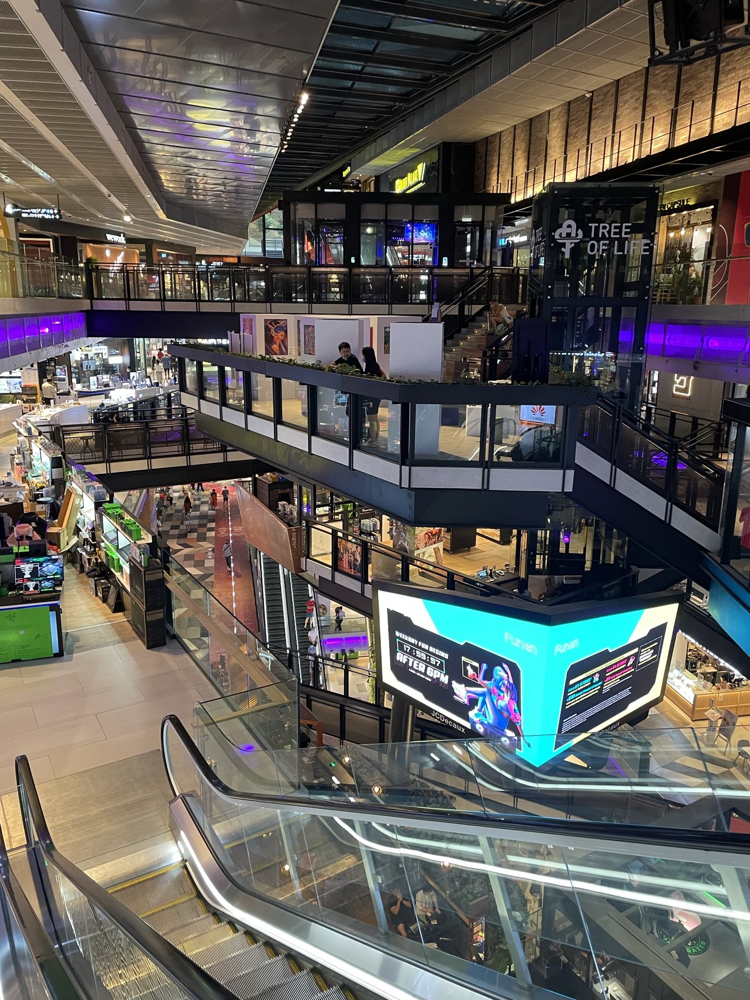 There are so many malls in Singapore. I think we went to five different ones on our trip.