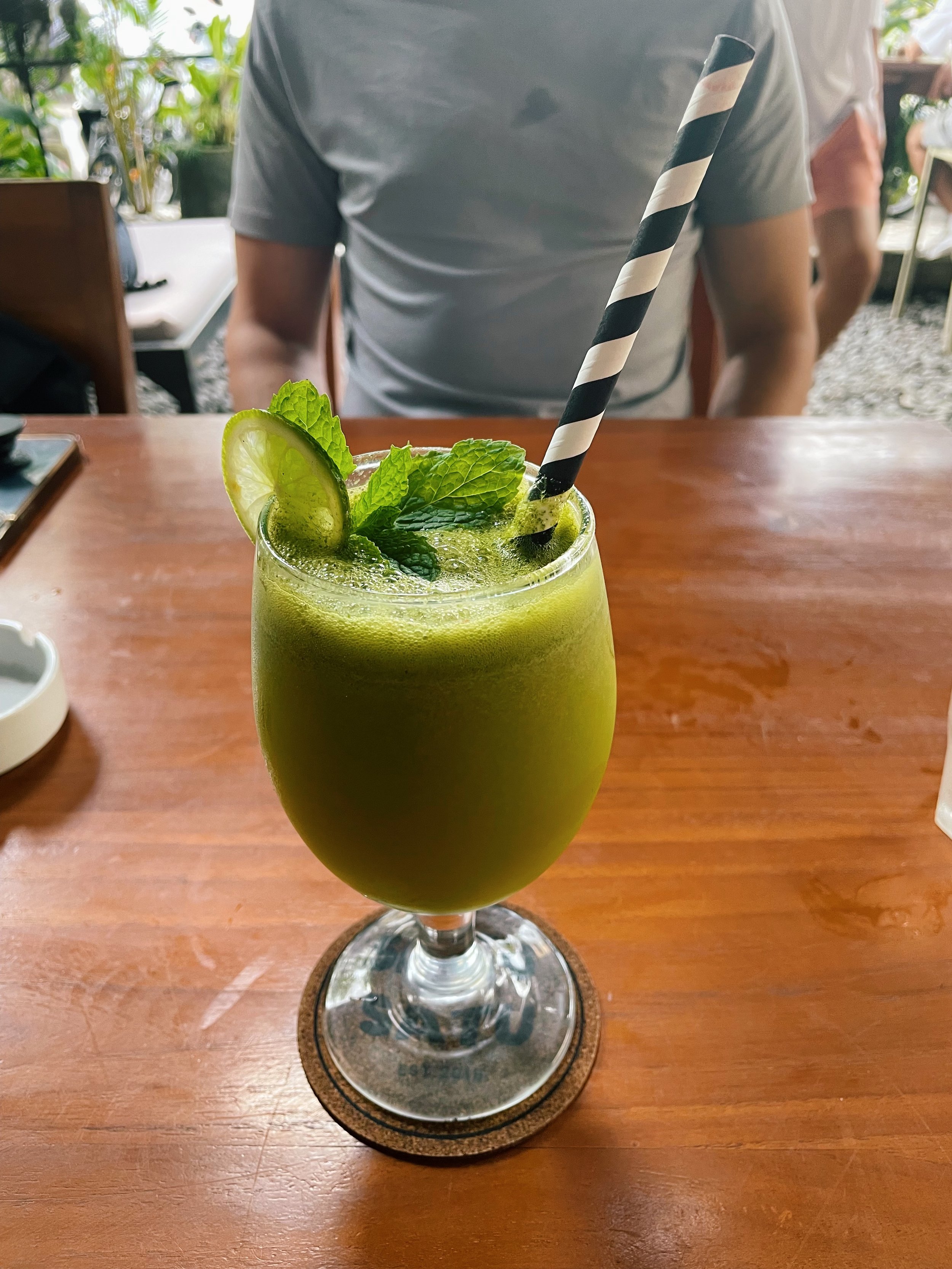 Ironically, this juice is called the "Friendly Orange"