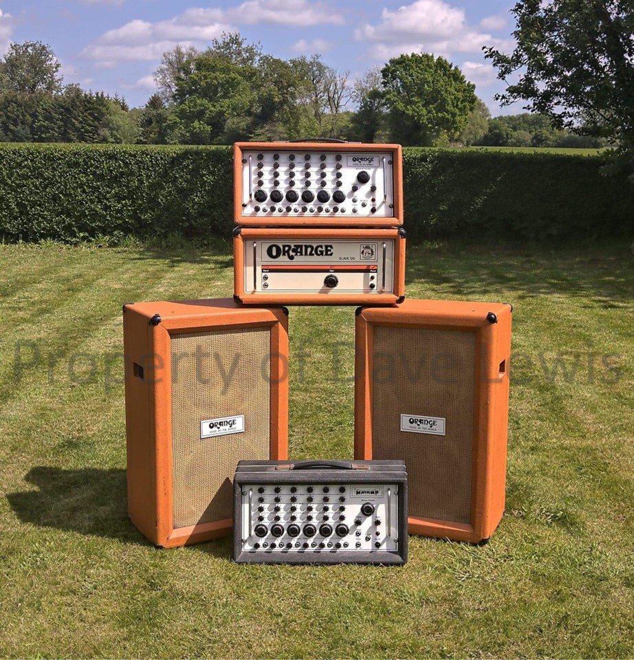 Every back yard needs an Orange sound system! Thanks Dave for another incredible pic!