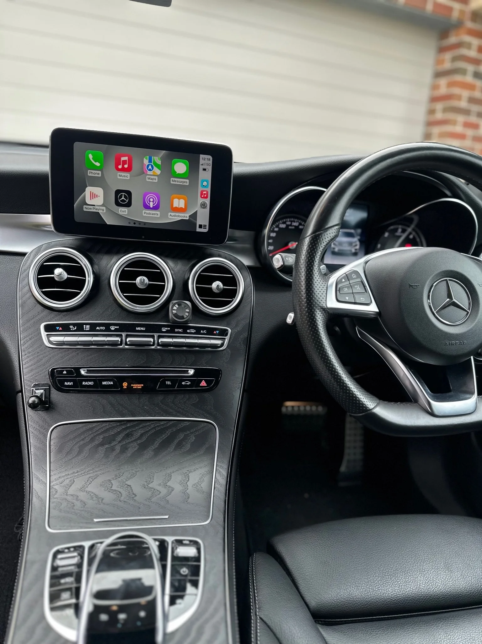 C-Class w205 CarPlay