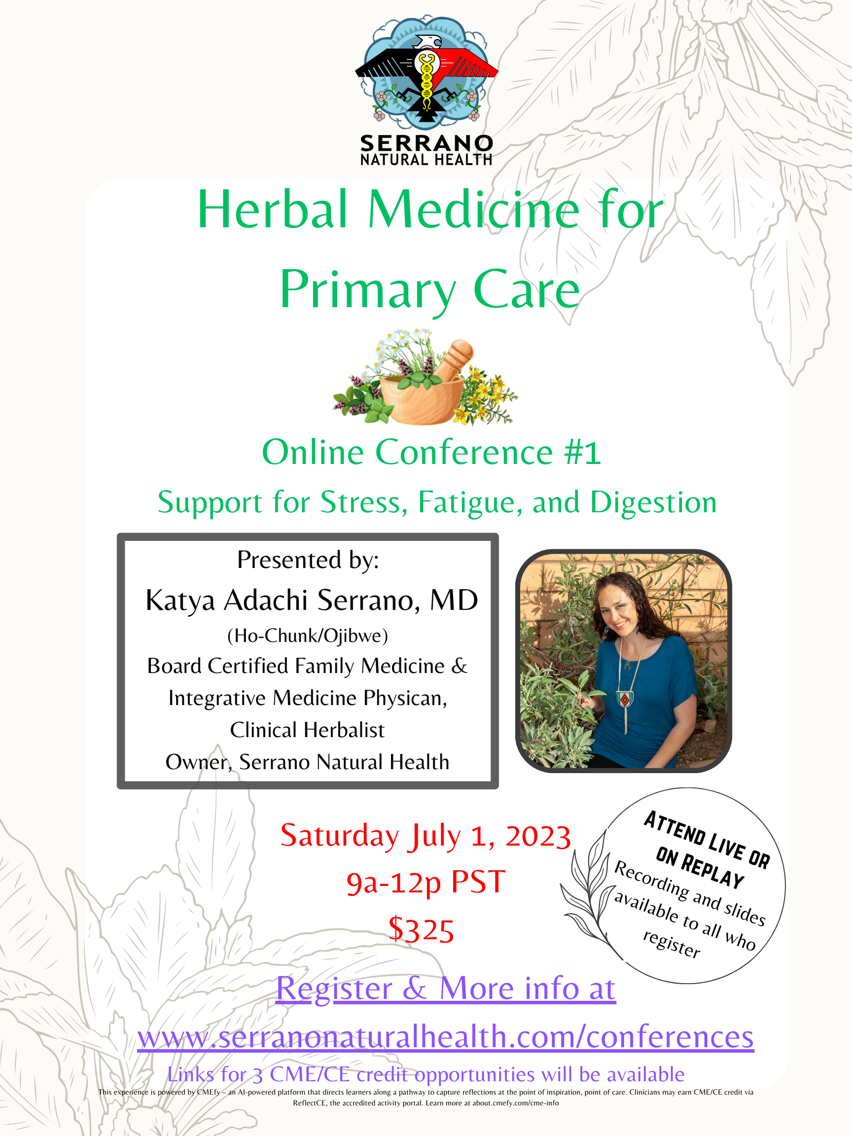 Herbal Medicine for Primary Care #1: Core Concepts: Stress, fatigue & digestion