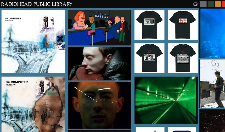 Life In A Glasshouse: Your guide to the huge Radiohead Public Library