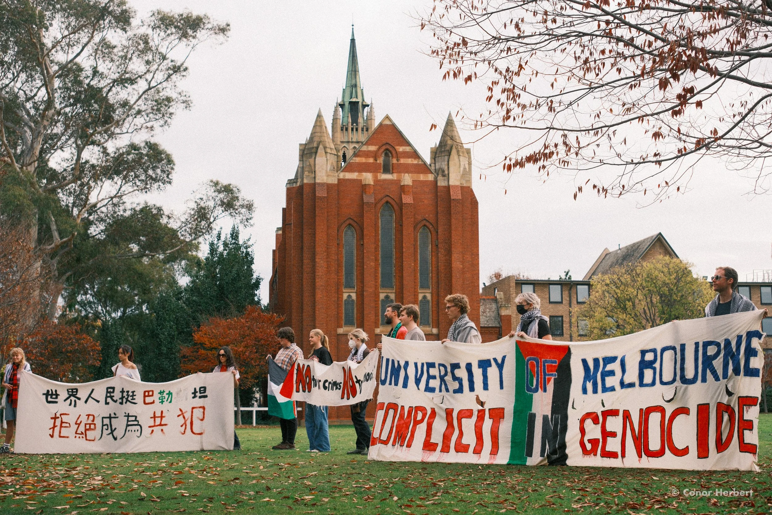Trinity College, University of Melbourne, May 11 2024
