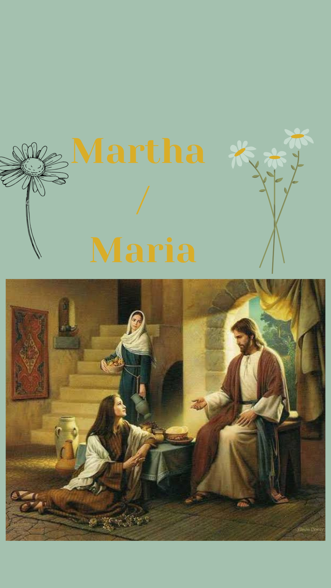 Martha and Maria Debate