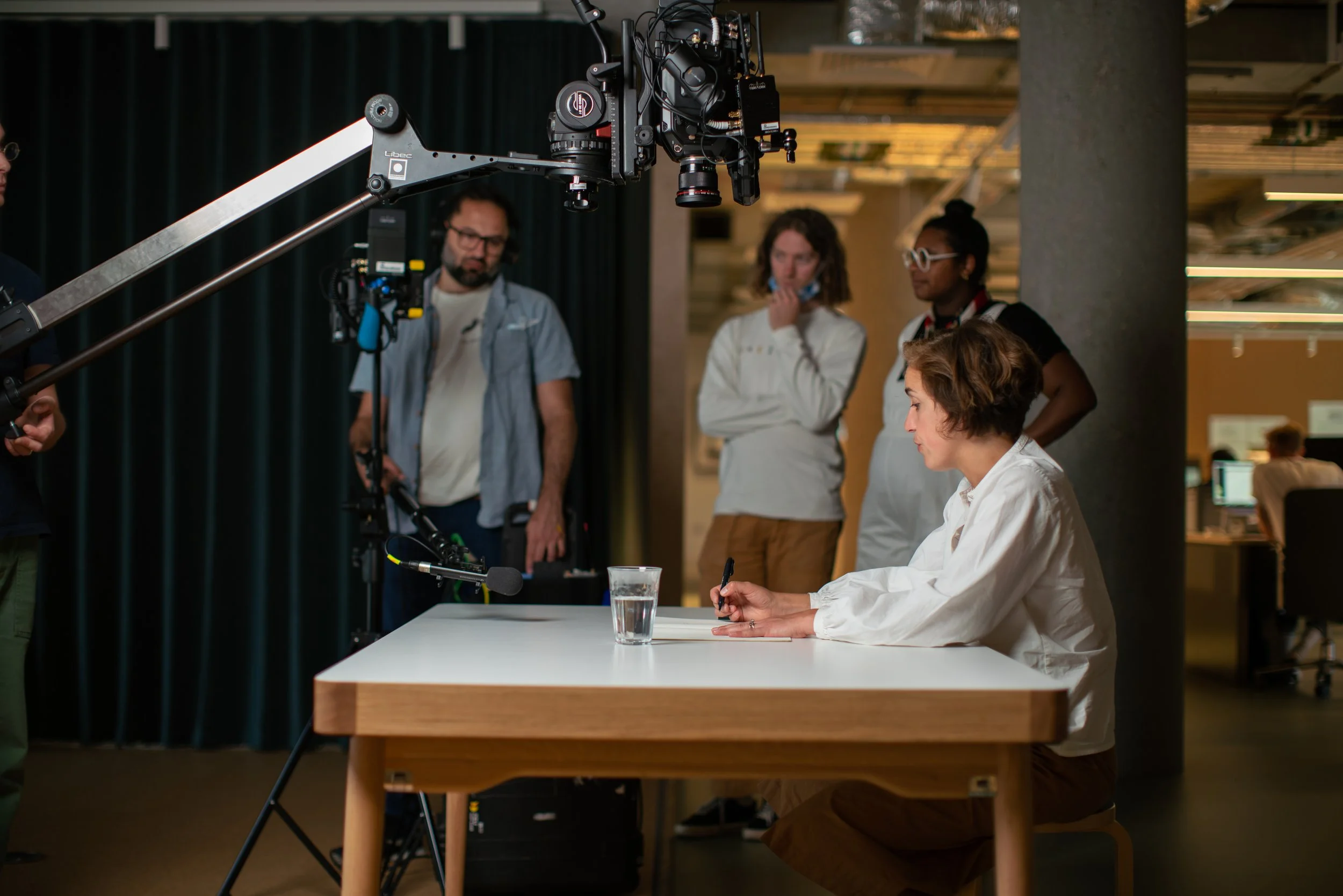 Interview filmed as part of a branded documentary architecture project, combining cinematic camera movement with a design-led, mixed media approach.