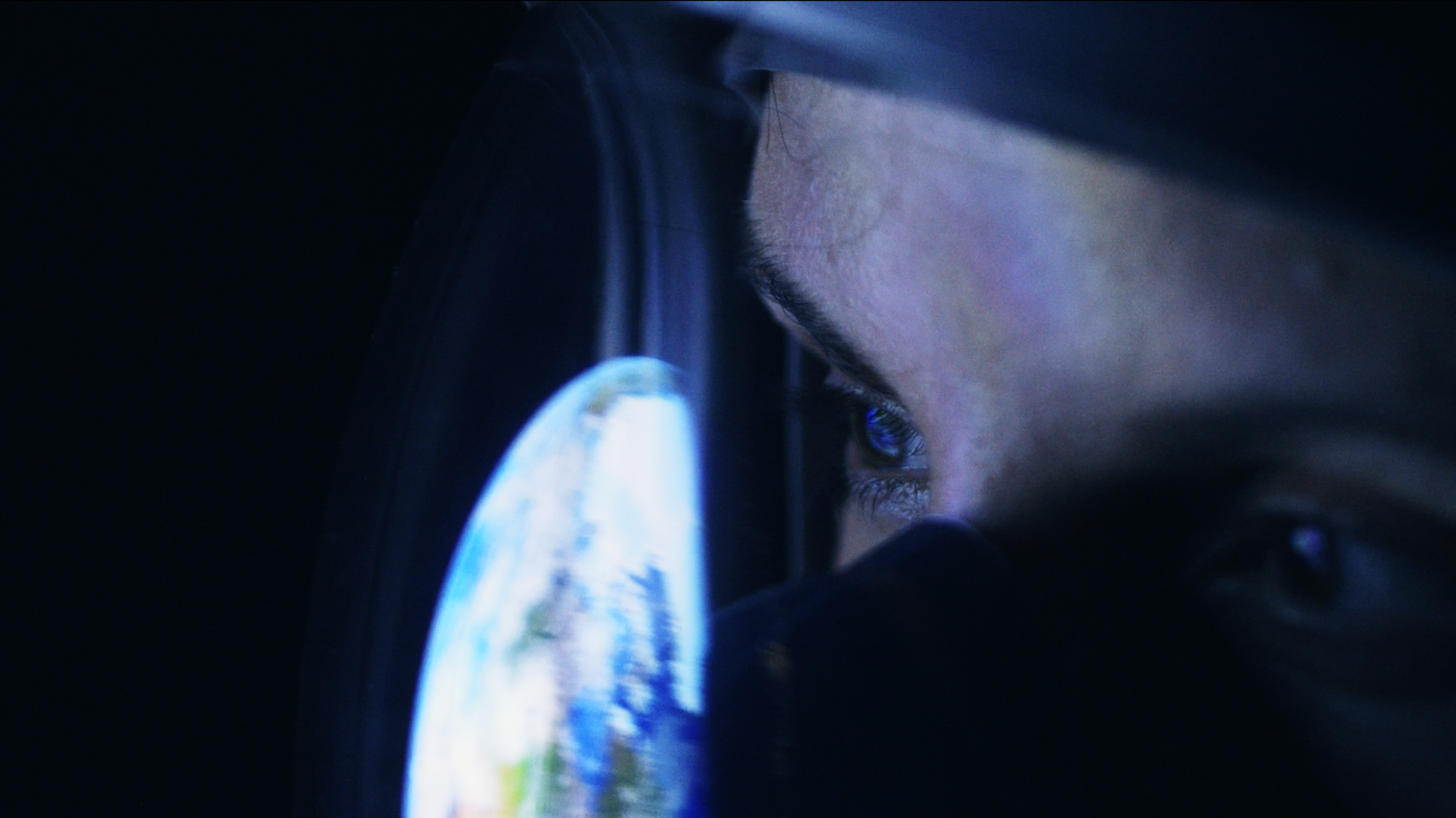 Close-up of a person using a VR headset, featured in a branded architectural documentary to show immersive technology and future design visualisation.