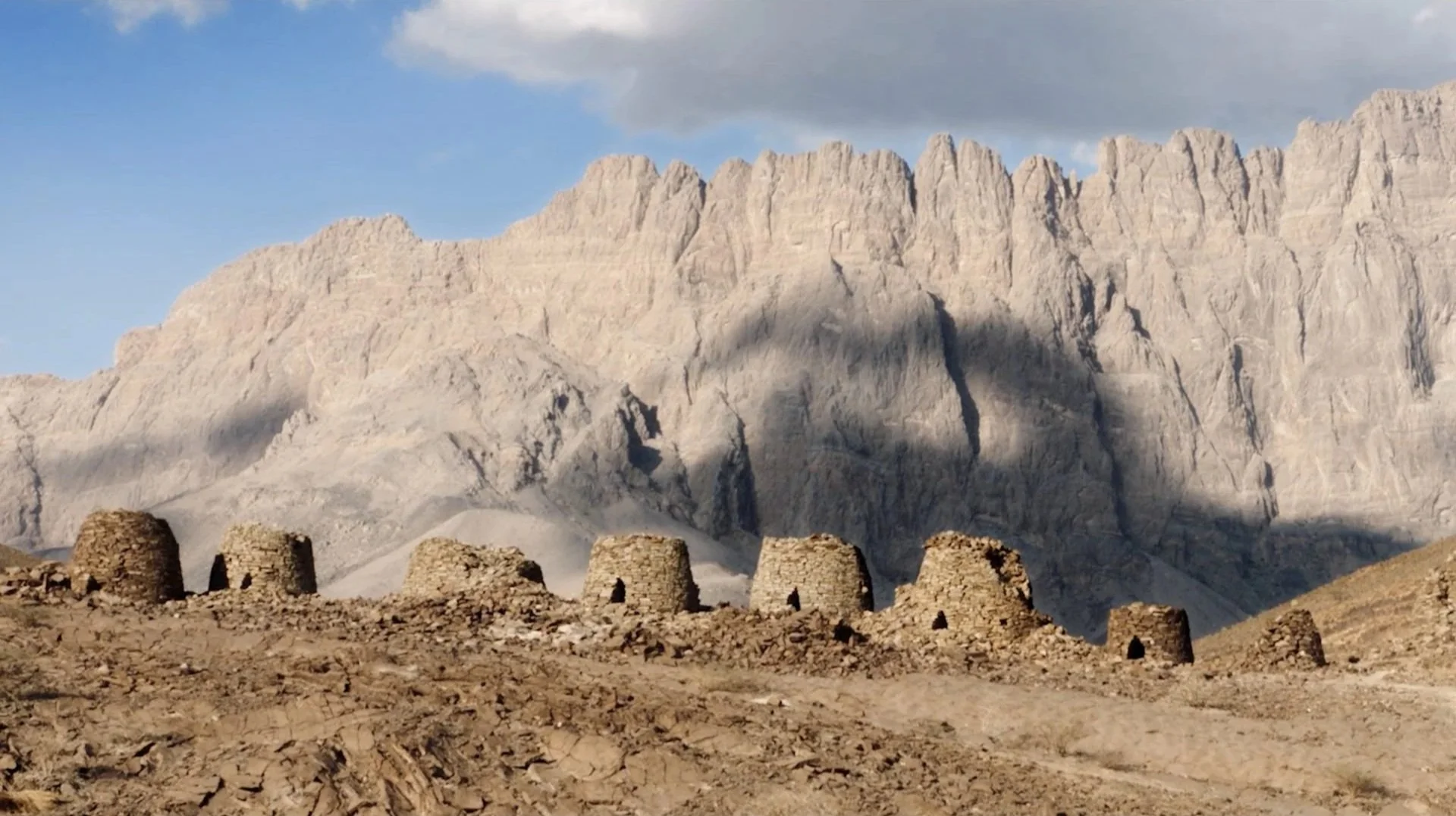 Oman heritage landscape from the Land of Oman documentary for the Across the Ages Museum — filmed over five weeks by creative director James Dougan