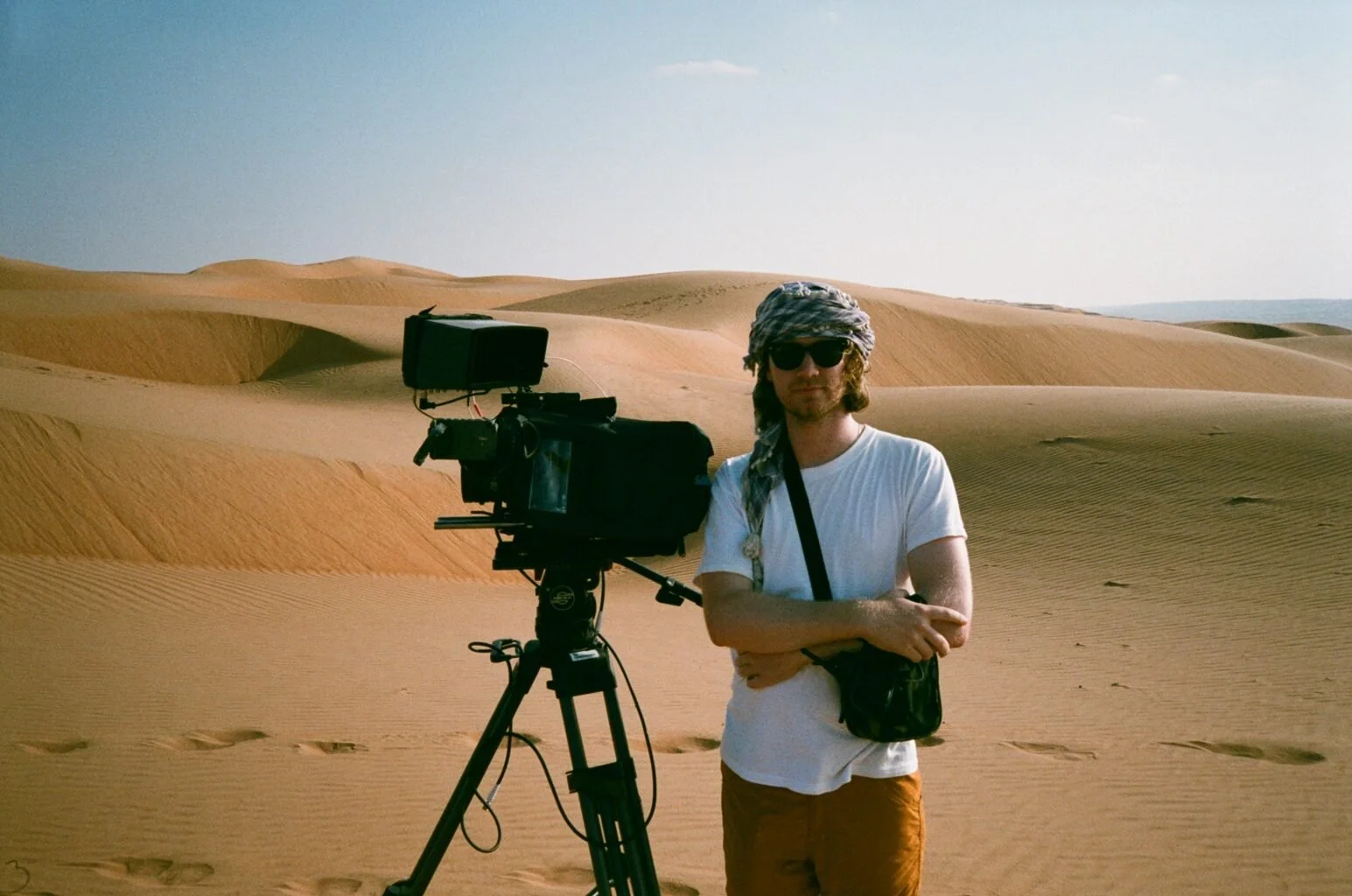 Omani terrain photographed on analogue film during the Land of Oman
production for Oman Across the Ages Museum, by James Dougan