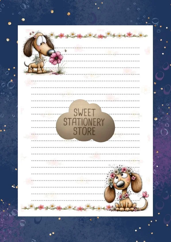 Darling Dachshund Stationery