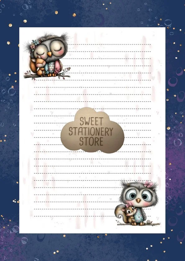 owls and critters on a branch.jpg