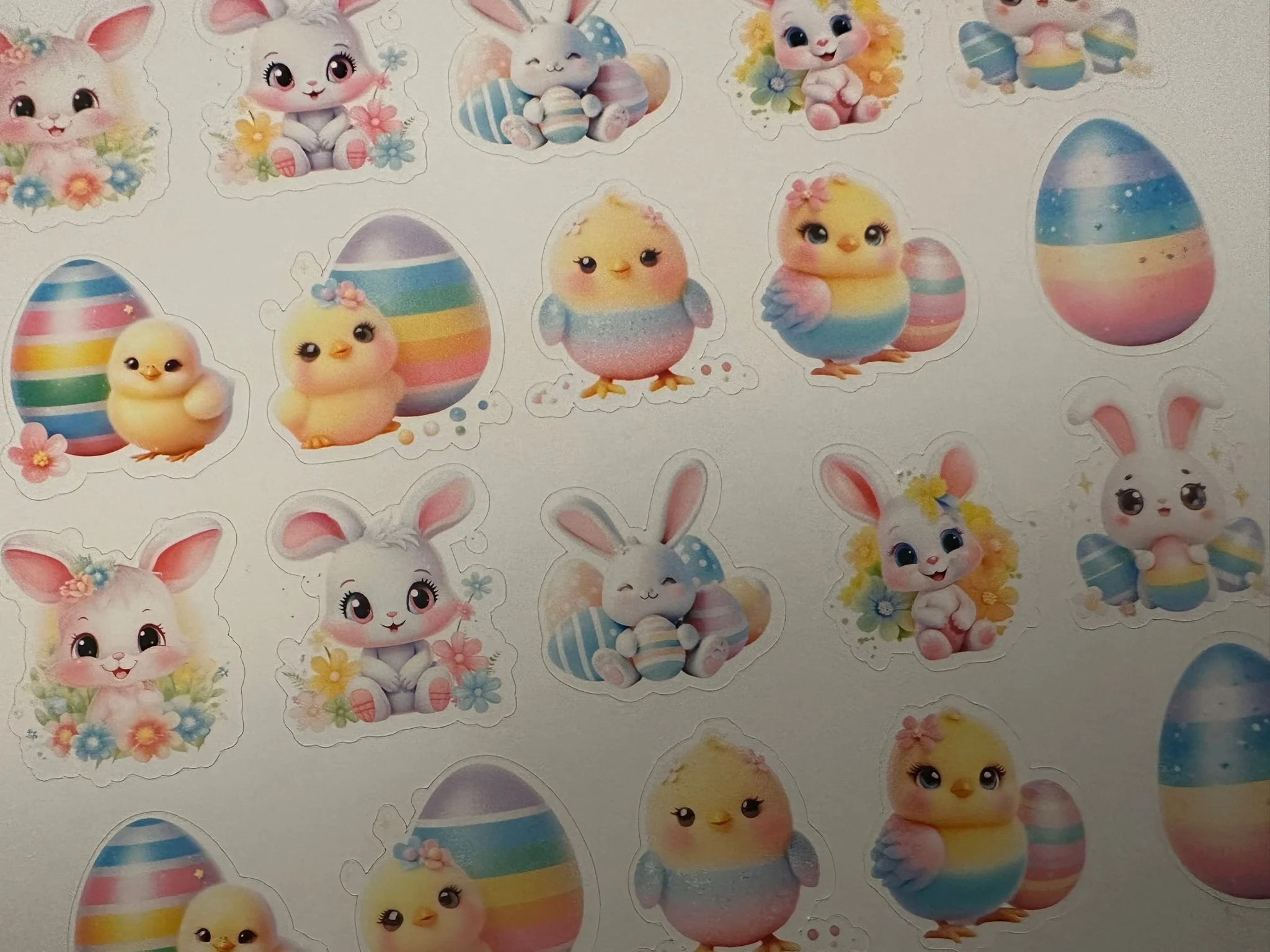 Sale Stickers - East Eggs, Rabbits & Chicks