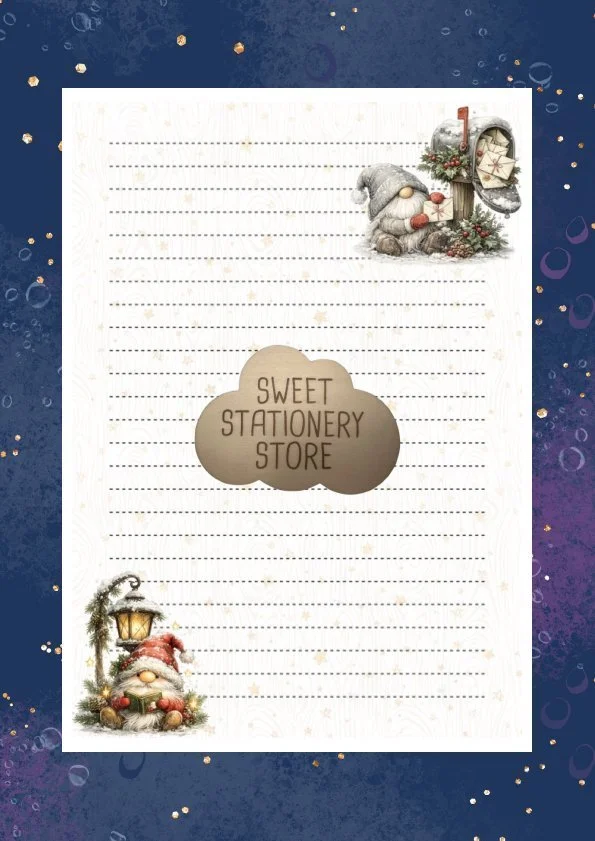 xmas gnomes and postbox and lantern.jpg