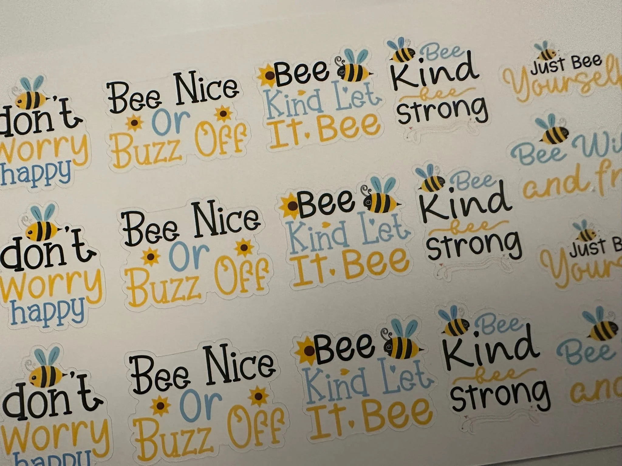 Sale Stickers - Bee Kind