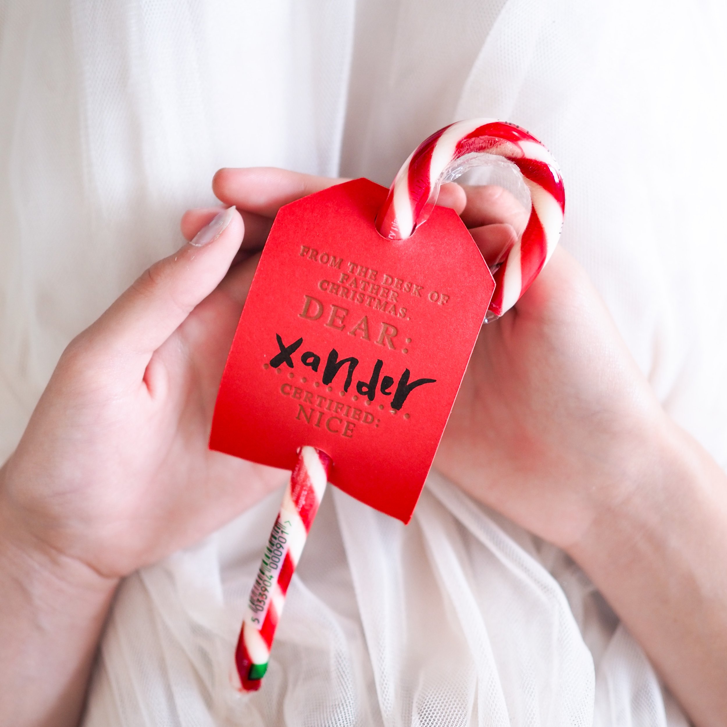 Deliver to candy cane