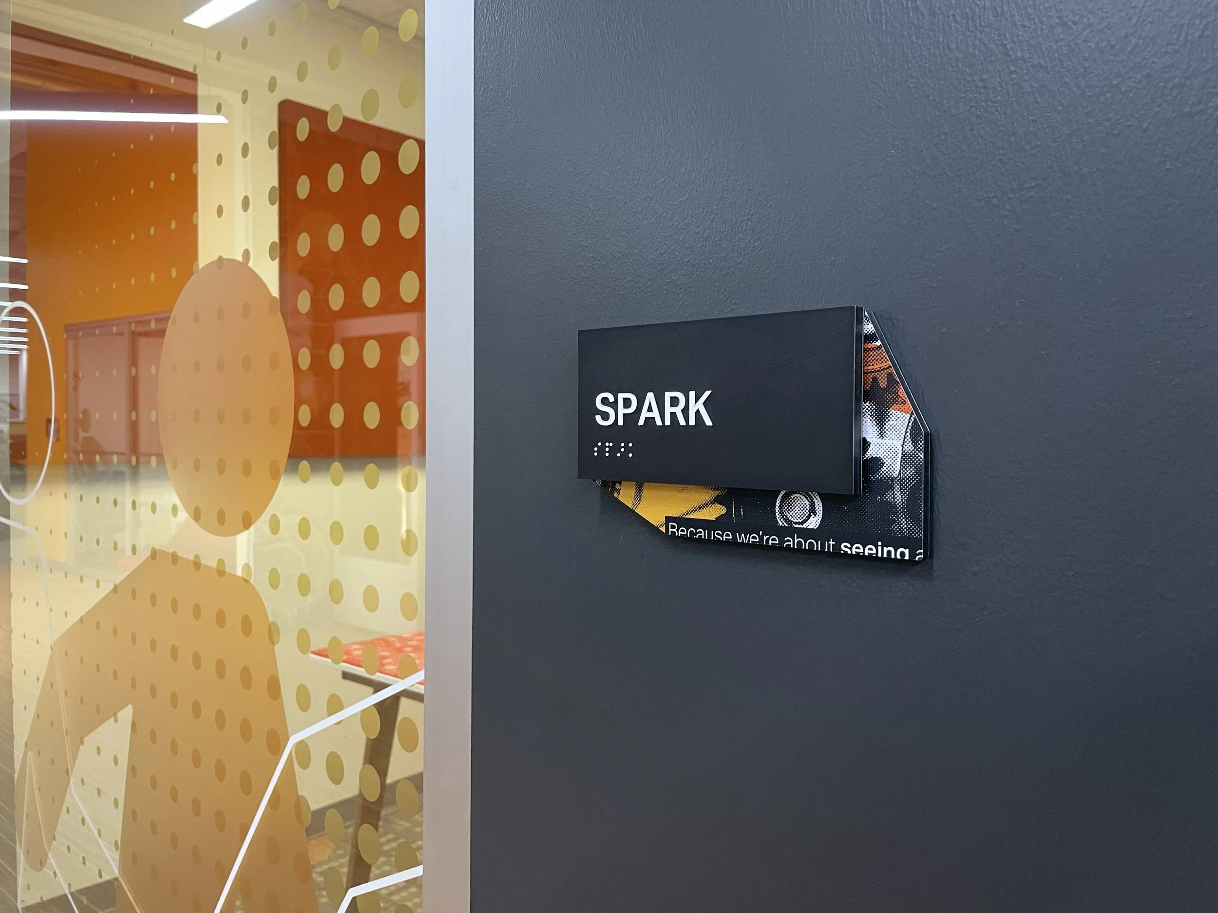 Room Signage: Lindsay Minar
Window Film: Alahna Grady