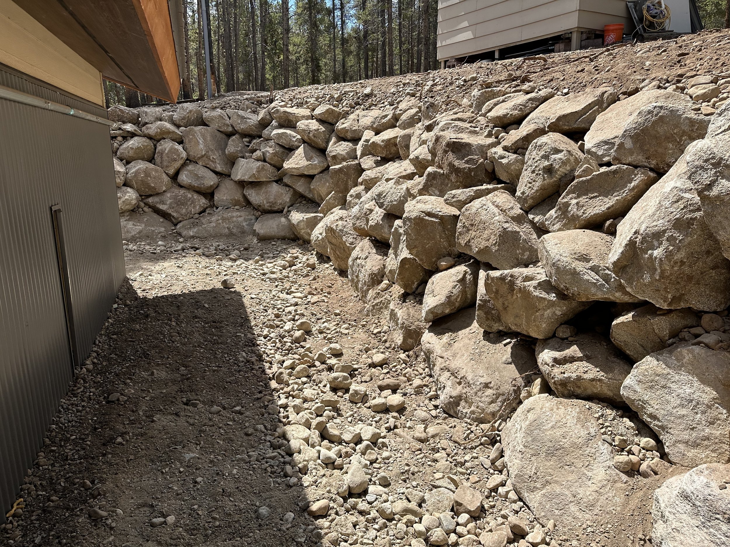 Finished Retaining Wall Leadville CO.jpg