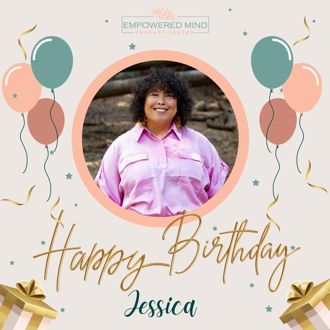 Today, we're celebrating the birthday of one of our amazing therapists, Jessica! 🎉 Your dedication to helping others is truly inspiring. Thank you for your wisdom and compassion - you've made a significant impact on our journey. 🙏✨

Wishing you a y