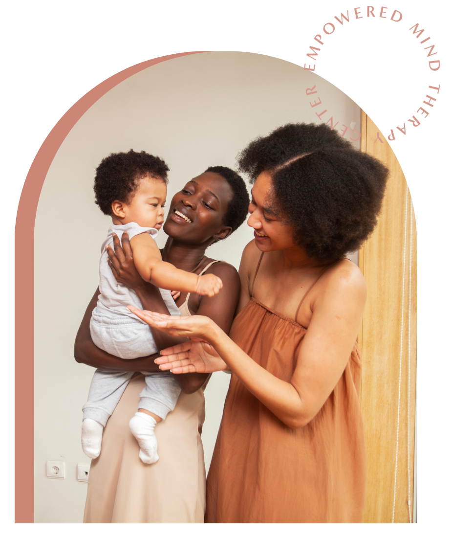 A Queer family navigating new being new parents, and motherhood.