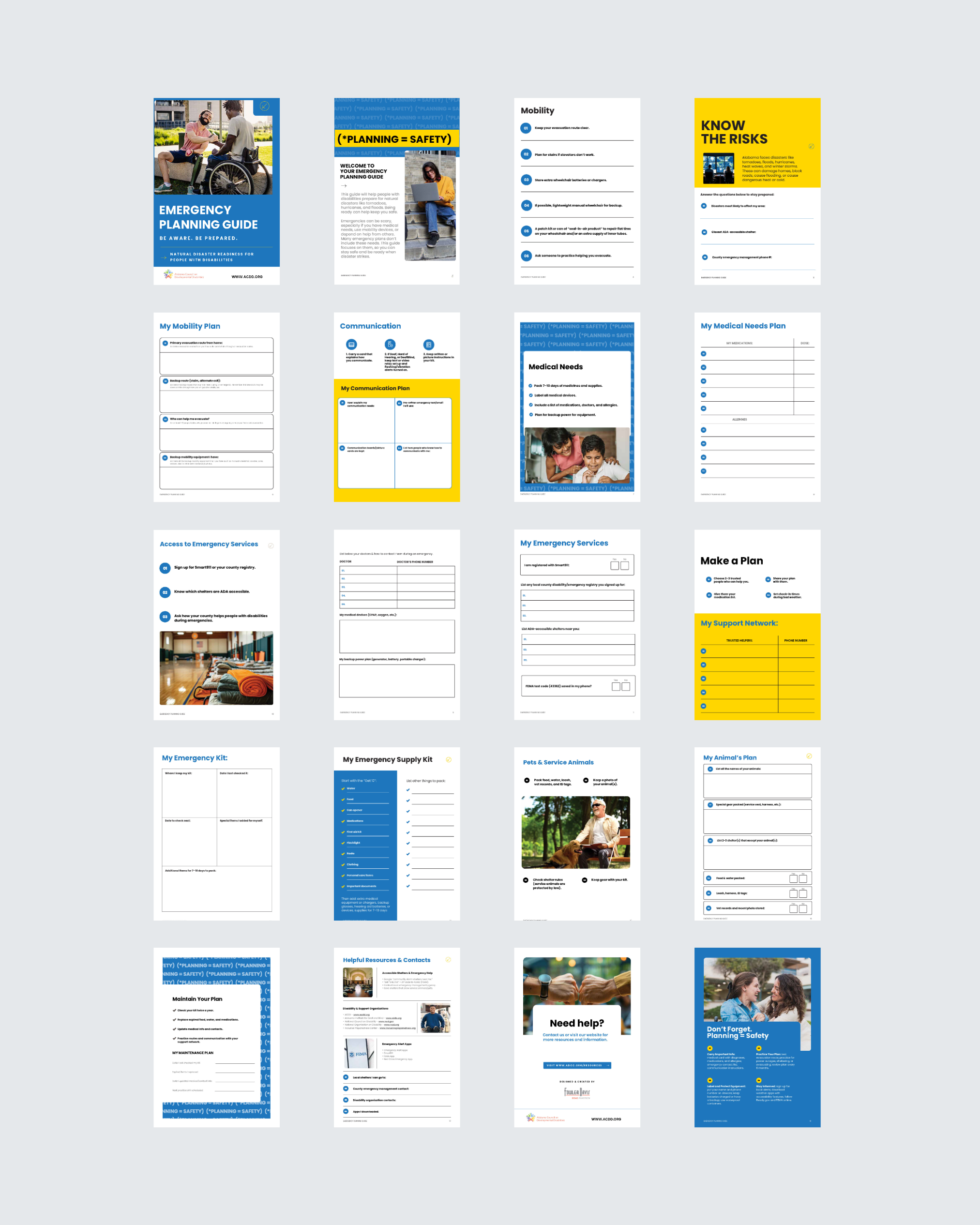 Guide + Workbook Layout and Design