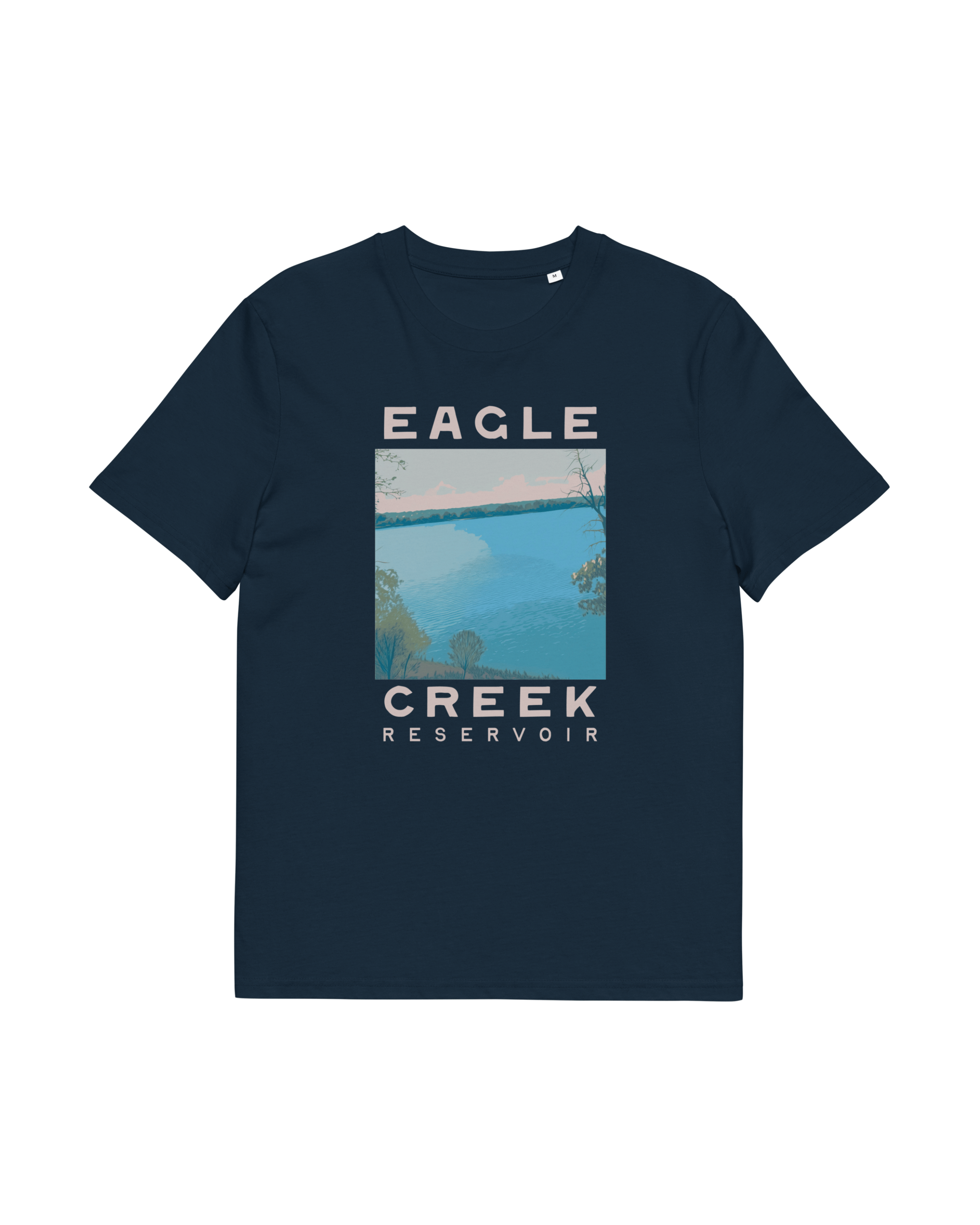 T-shirt design of Eagle Creek for Seaward Collective
