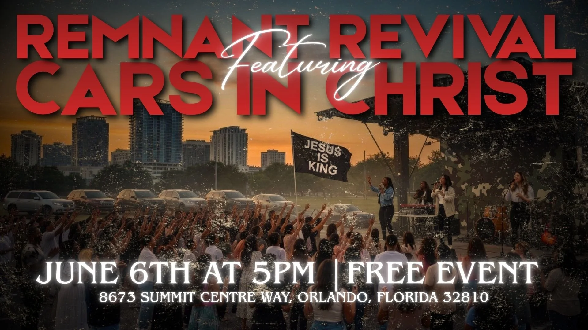 Remnant Revival Featuring Cars In Christ