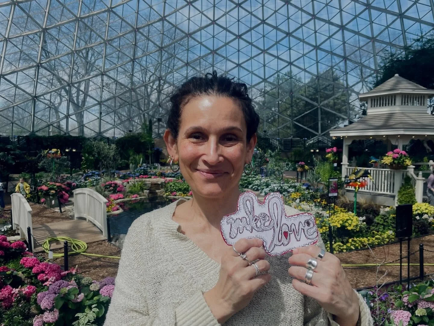 From Adam Carr, Project Kindred&rsquo;s Pathmaker-In-Residence:

This is Doris. 

She is a caretaker at The Domes. In fact, her official job title is Director of The Domes with Milwaukee County Parks. Along with a hard working and knowledgeable team,