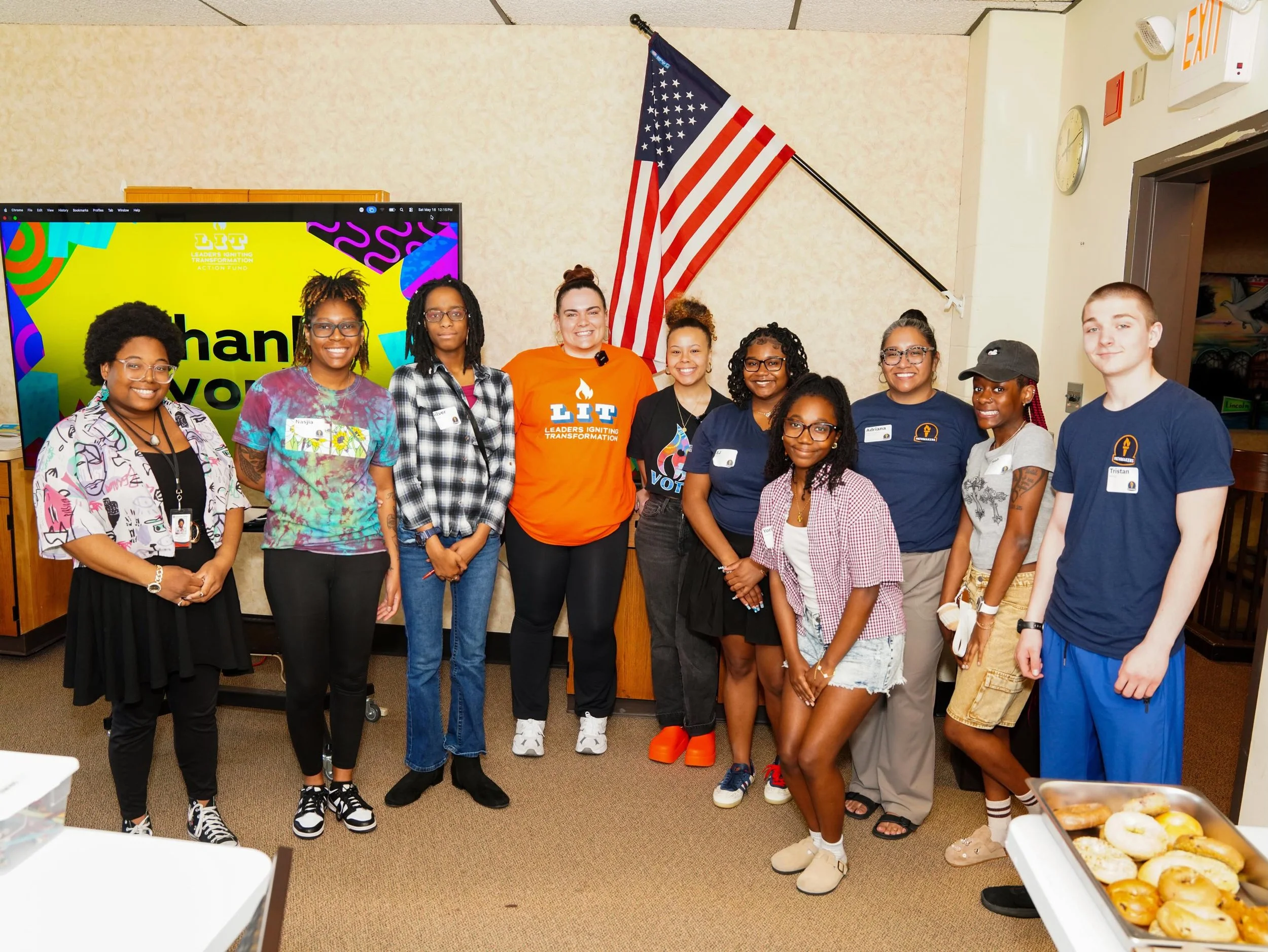 Big shoutout to Leaders Igniting Transformation for spending part of their weekend with our Pathmakers and leading a powerful workshop centered around youth leadership, civic engagement, and the impact young people can have on Milwaukee and beyond.

