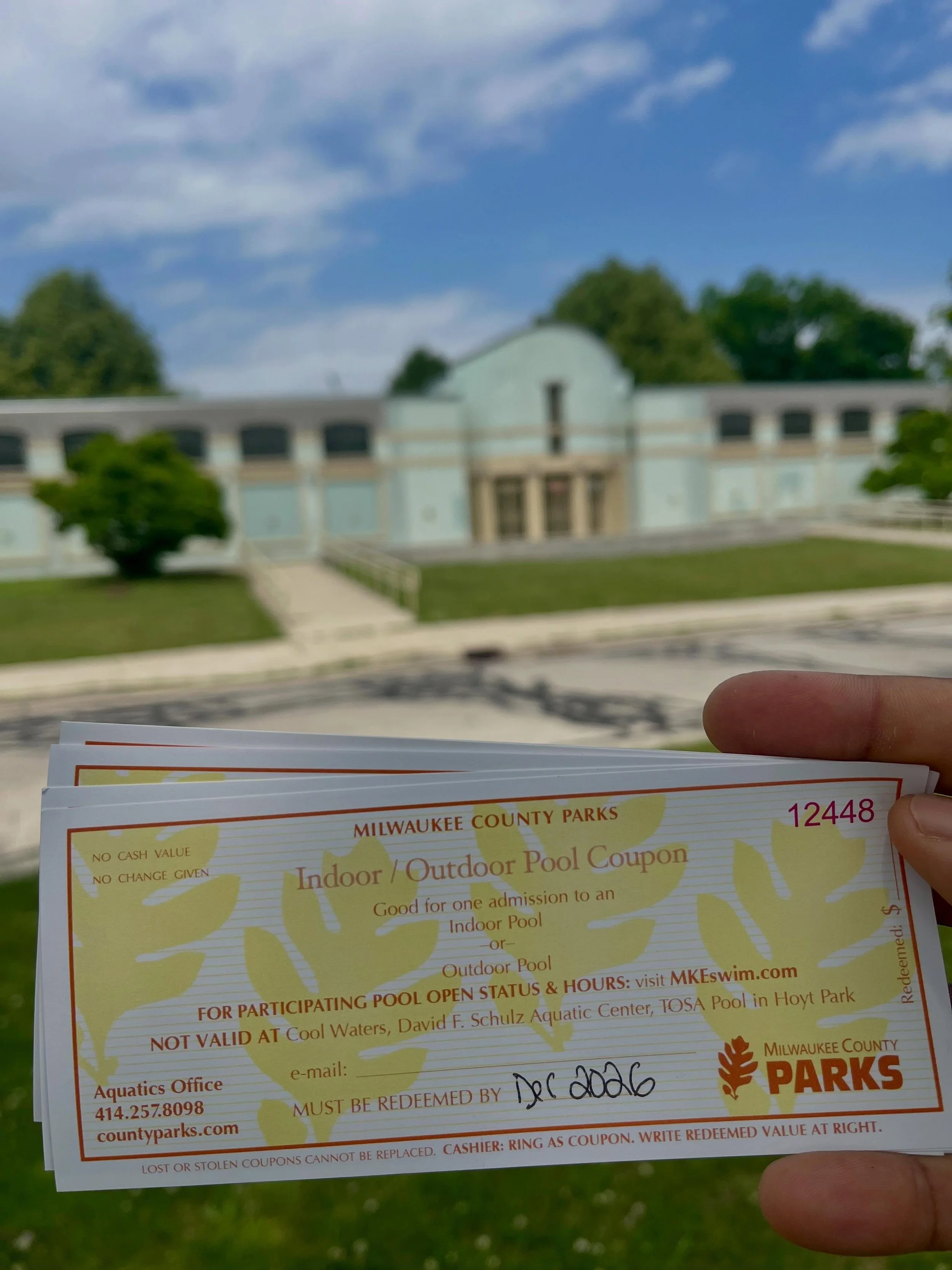 🌊 Big news for the MKELove Summer Kickback!

Thanks to Milwaukee County Parks Aquatics, we&rsquo;ll be giving away free pool admission tickets during the event, including access to participating Milwaukee County pools throughout the summer.

And her