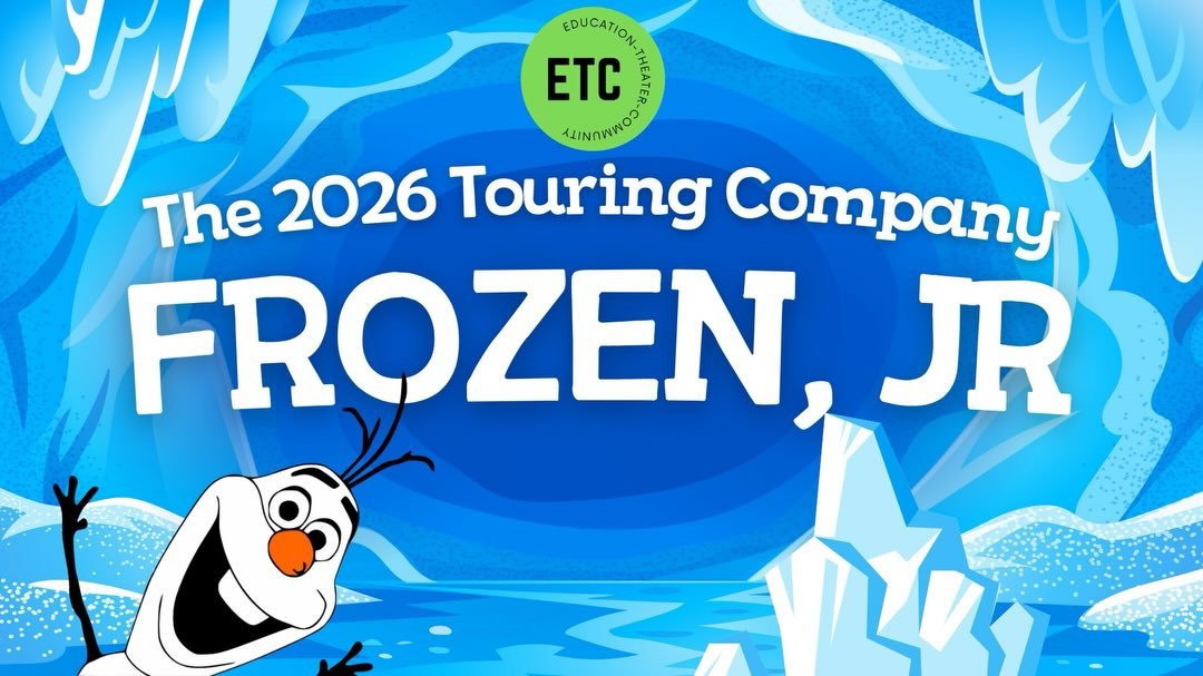 We had so much fun playing last month with the in-person auditionees and technician candidates for the Summer 2026 Tour, &ldquo;Frozen, Jr!&rdquo; 🧊☃️🧤❄️

AND NOW- It&rsquo;s time to announce the 2026 Touring Company. See you this Summer- performan