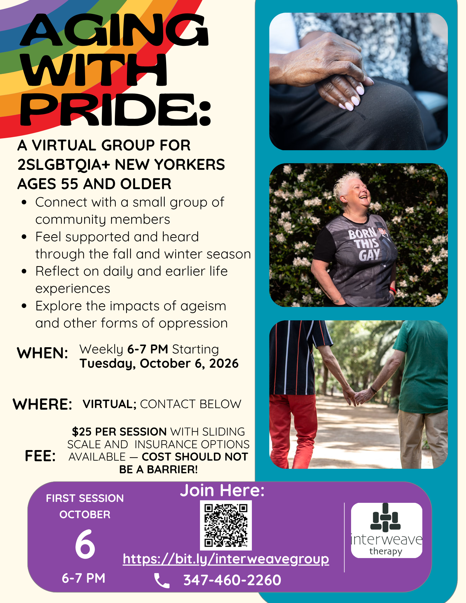 Group Therapy for Older Queer Clients