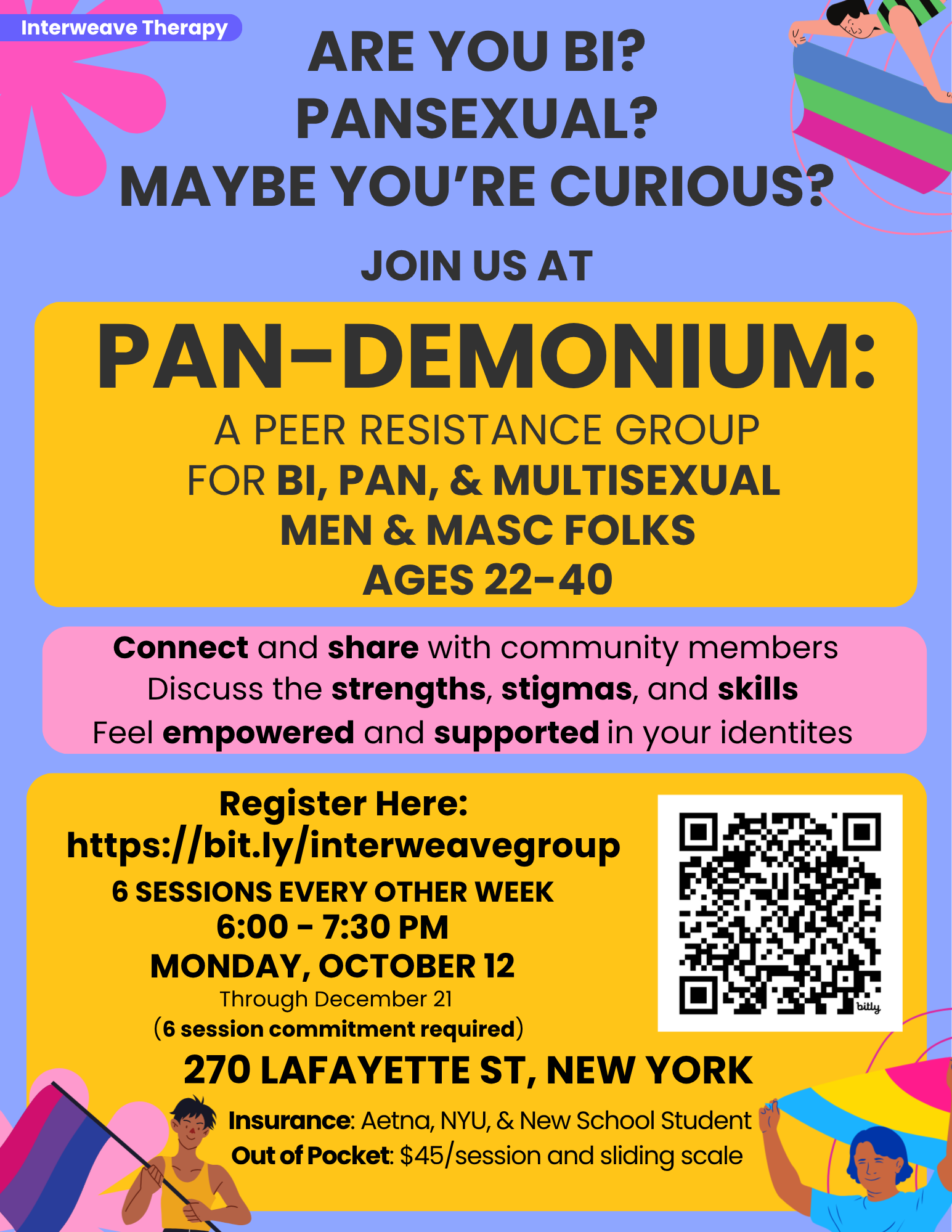 Group Therapy for Pansexual Masc Clients