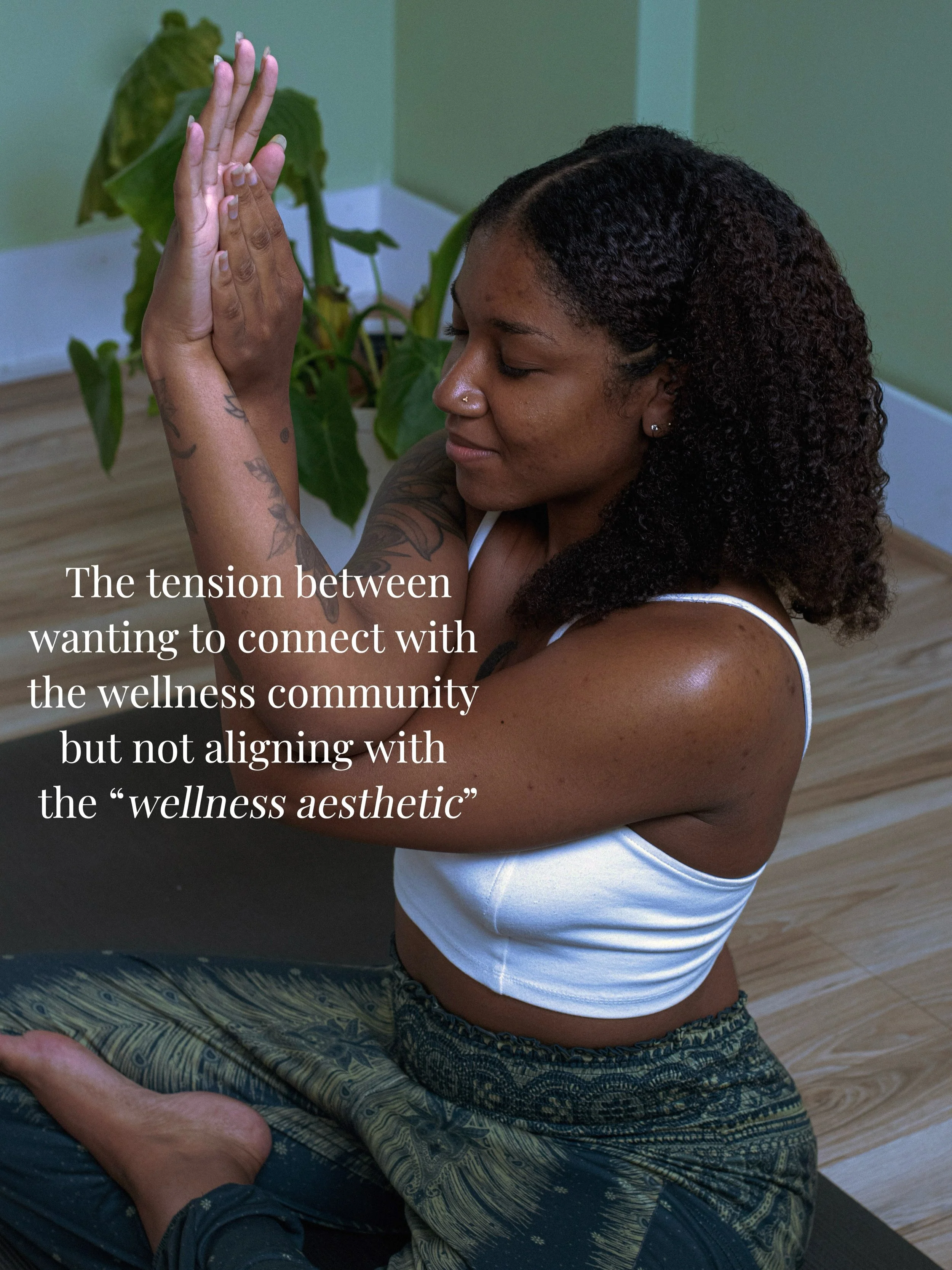 The strange in-between that I currently find myself in.

Kinda chic to create from a space of authenticity, discover your unique voice, and express yourself the way you want to not necessarily the way the trends say you should.

Would love to know if