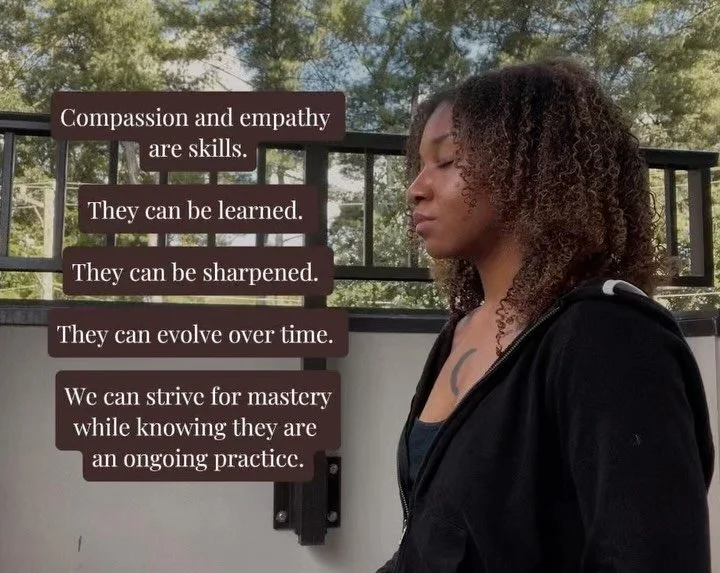 Compassion is a muscle that we must continue to exercise within systems that so easily perpetuate abandoning it.

It&rsquo;s too easy to live without care for how we impact others (and suuper lame).

In current times, I think one of the greatest sign