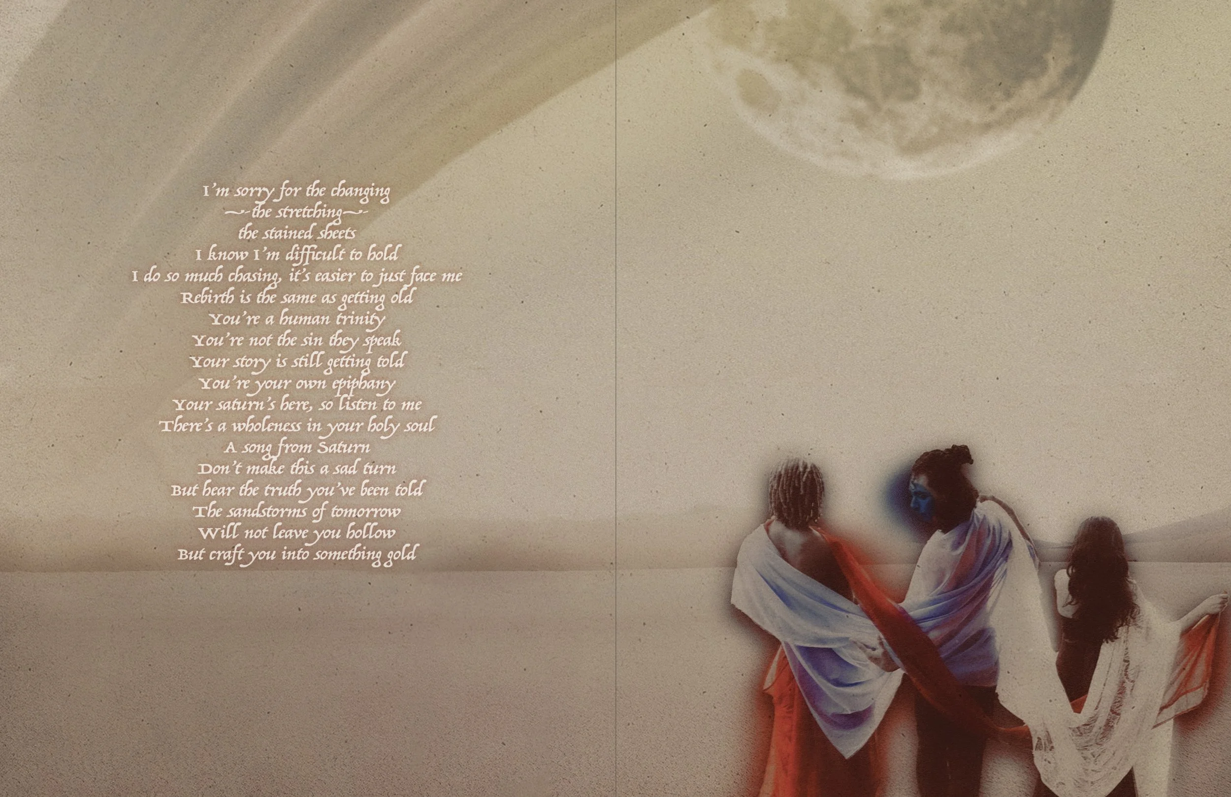 "Saturn Return: Mind, Body, Spirit", Layout Design, 2025.
Published for Glaze Zine's Vol. XII, "Zenith".