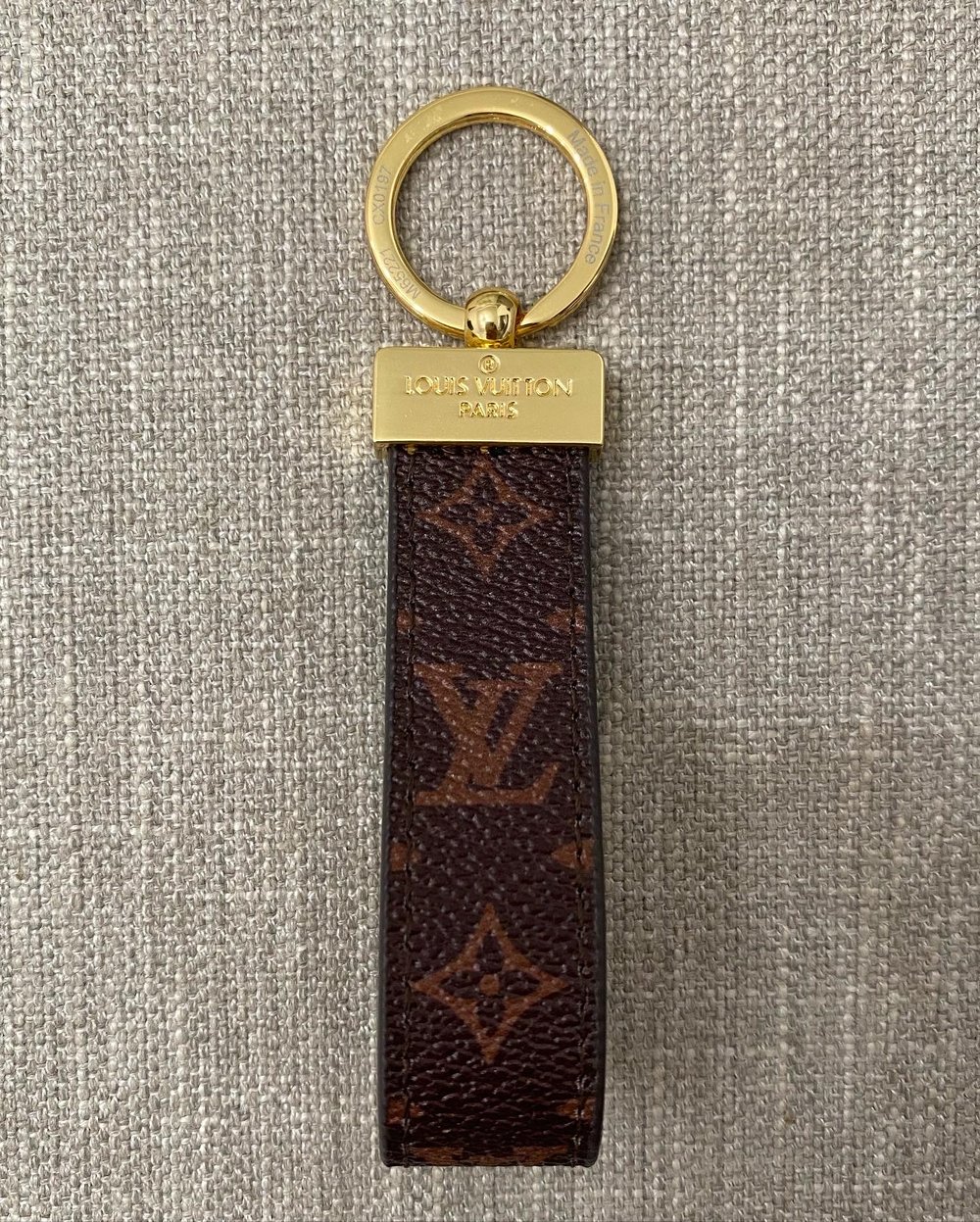 Louis Vuitton Monogram Dragonne Key Holder - A World Of Goods For
