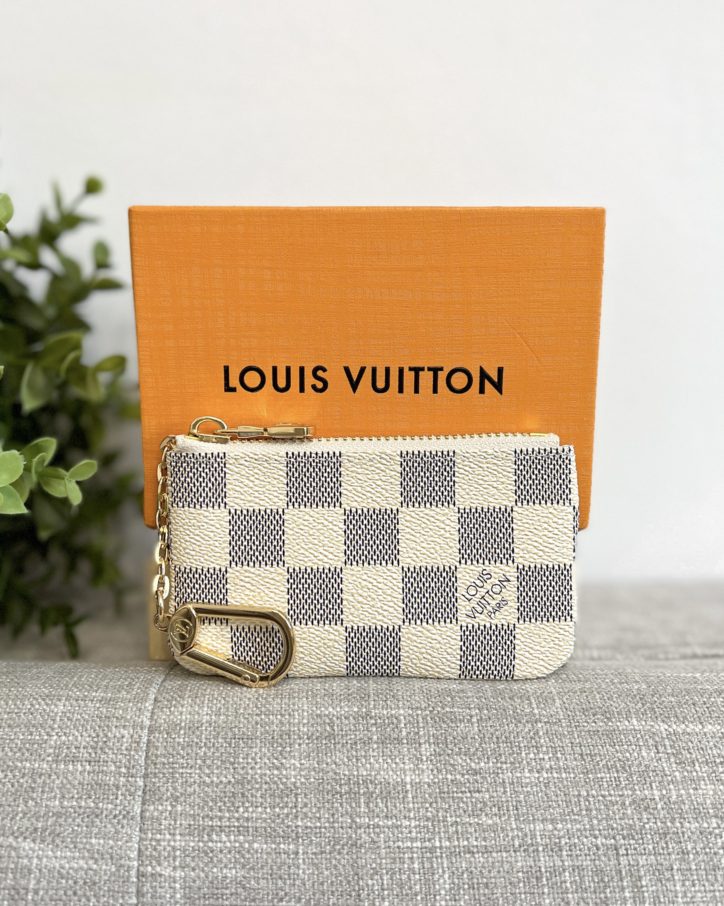 lv azur key pouch