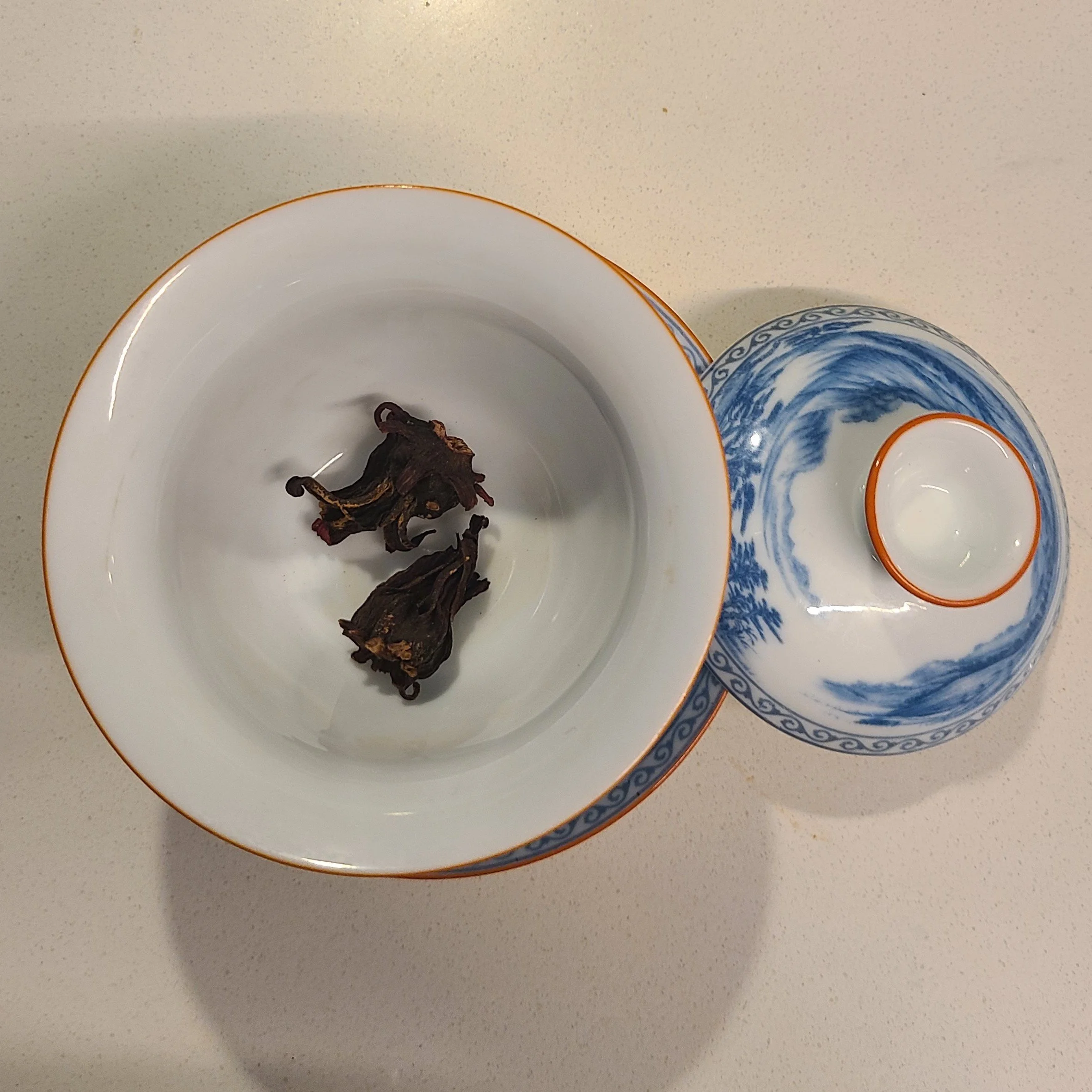 Egyptian hibiscus or 'karkade' - dry