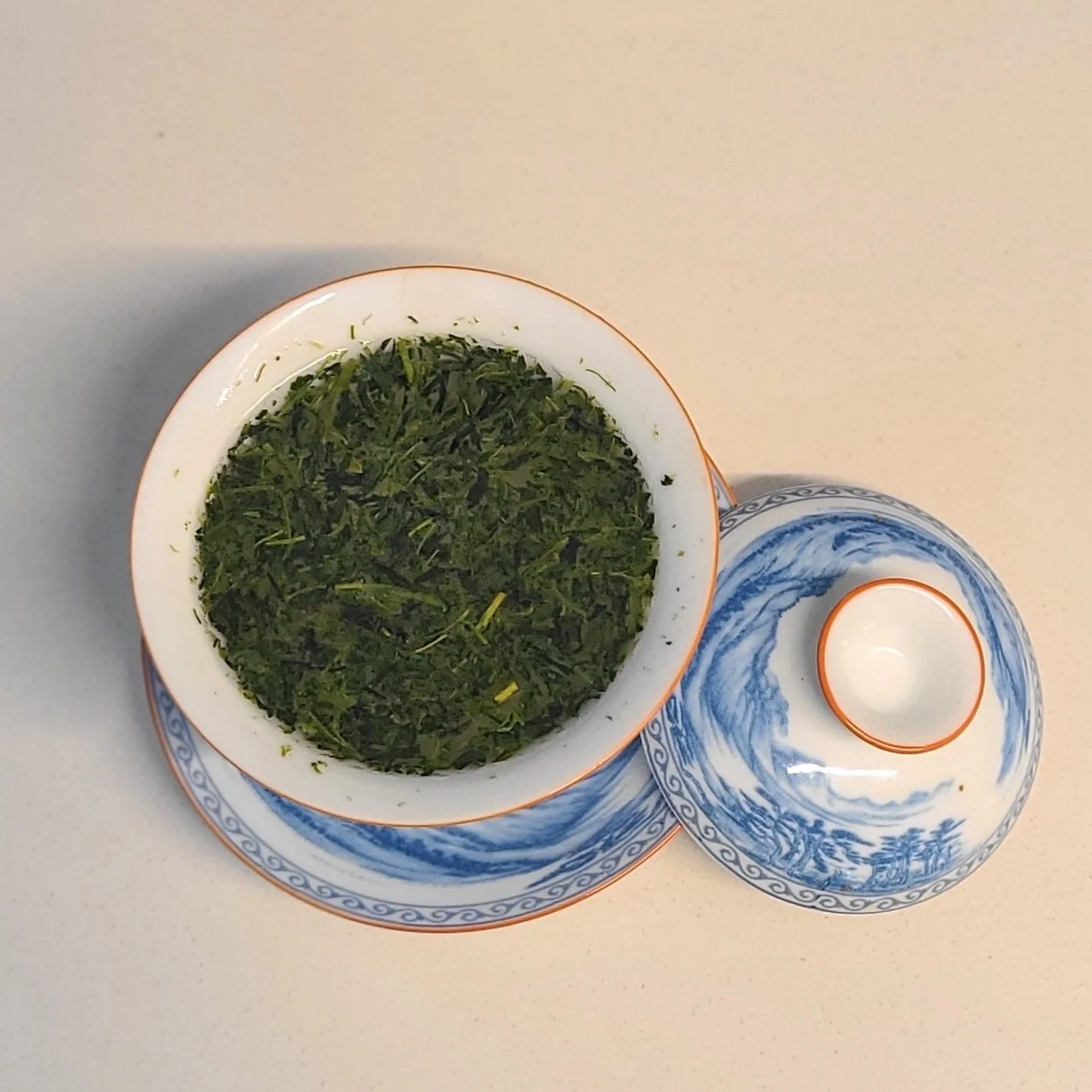 brewing in my favourite gaiwan