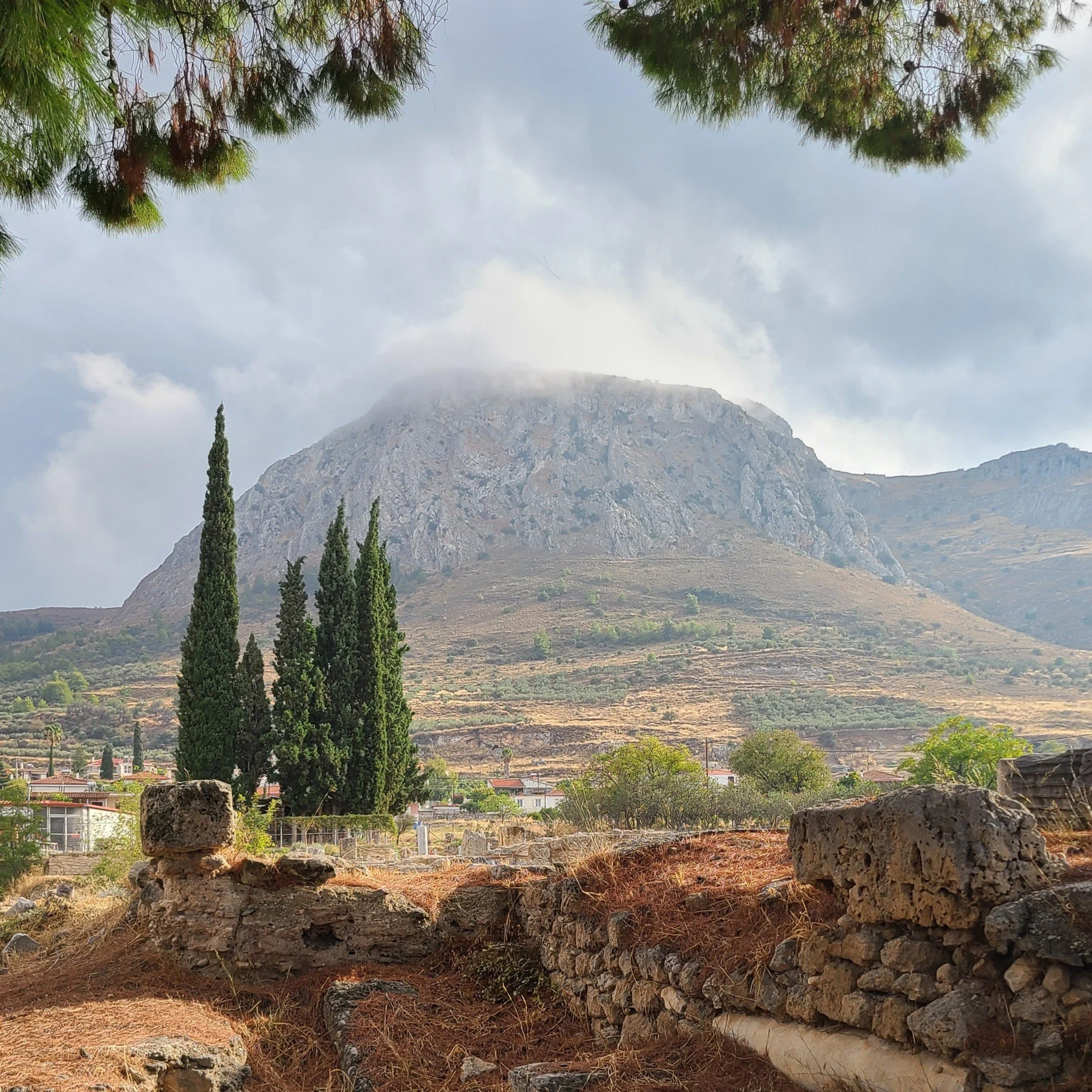 Climbing Acrocorinth