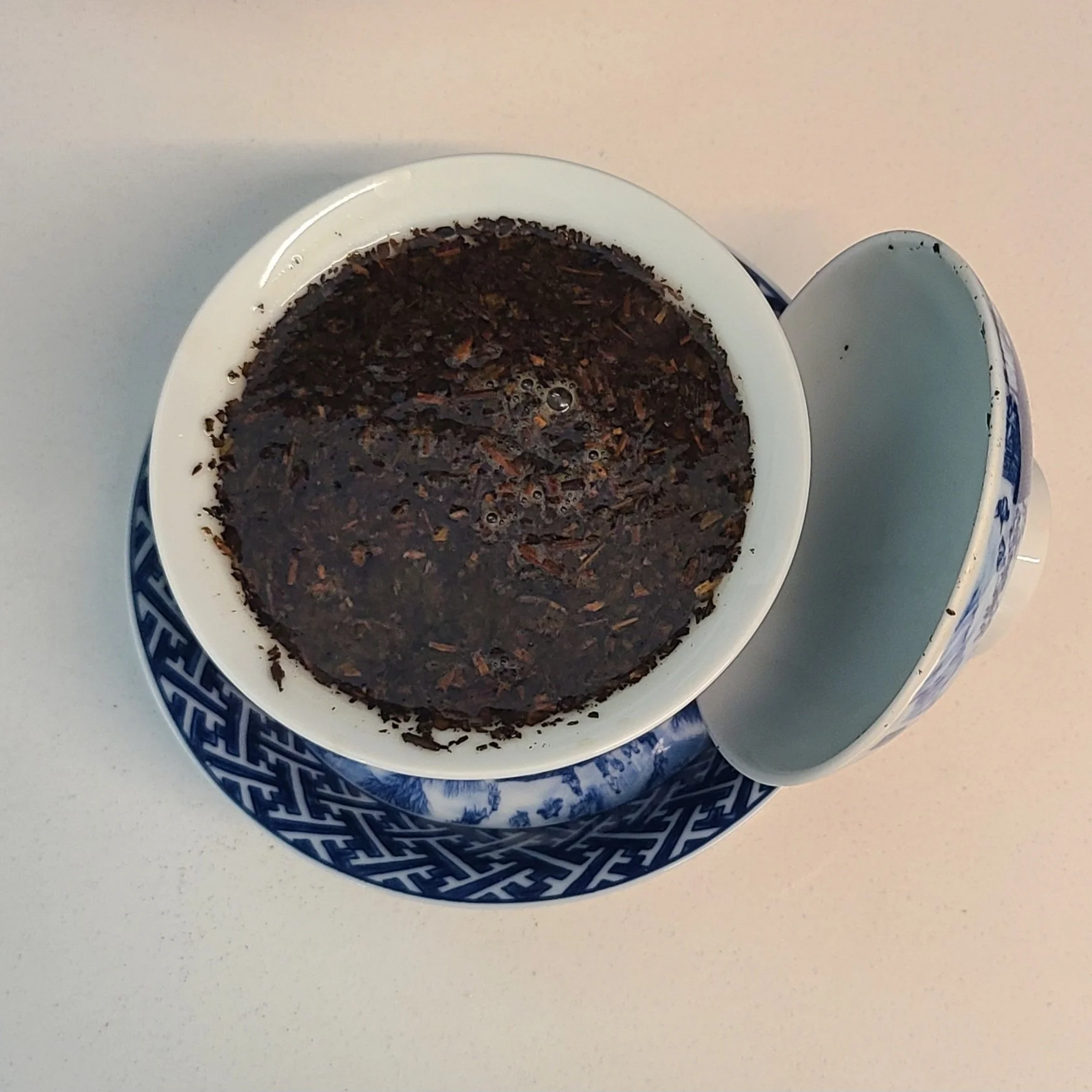 brewing (in my gaiwan)