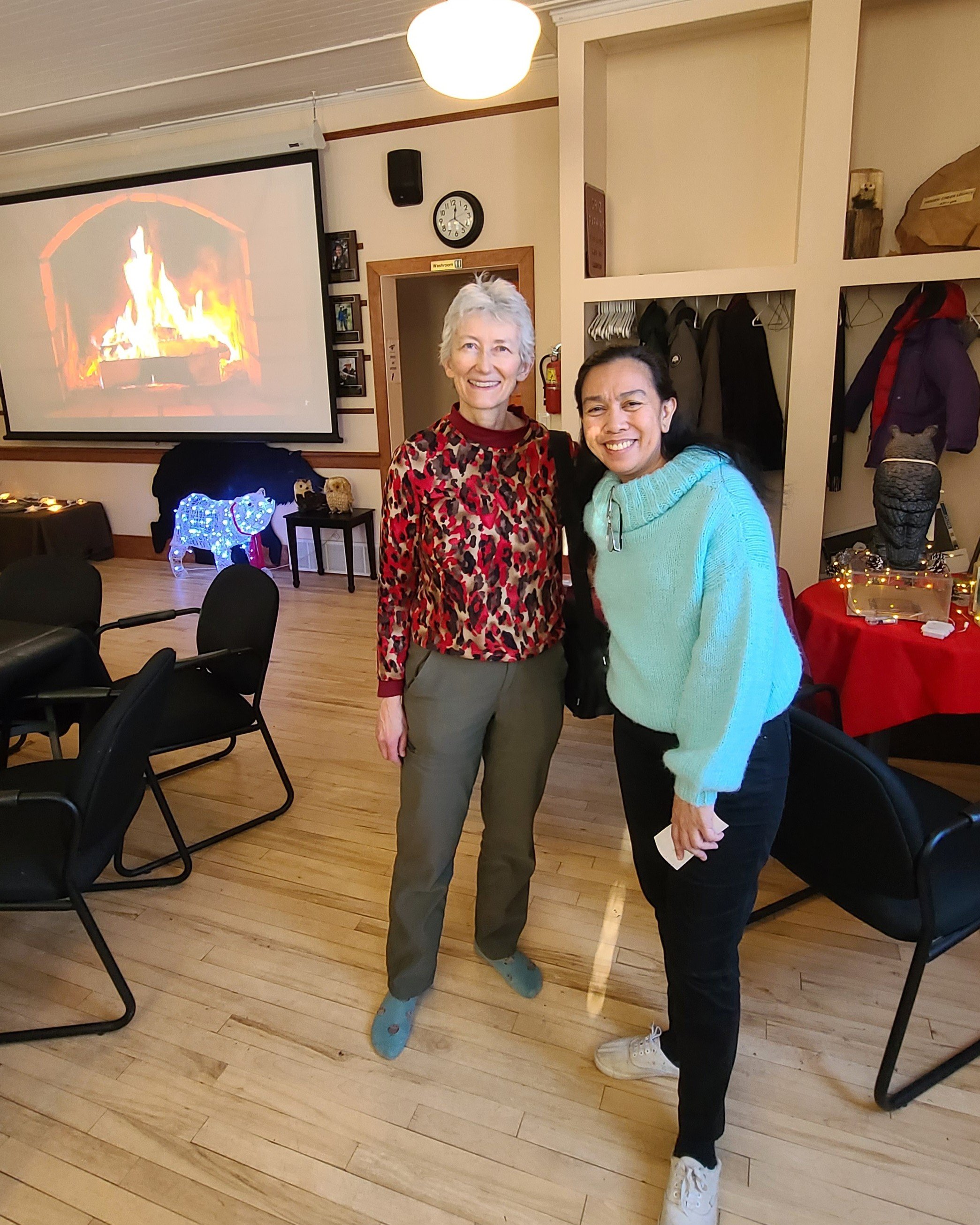 Carolyn Campbell and Loreen Ayuda