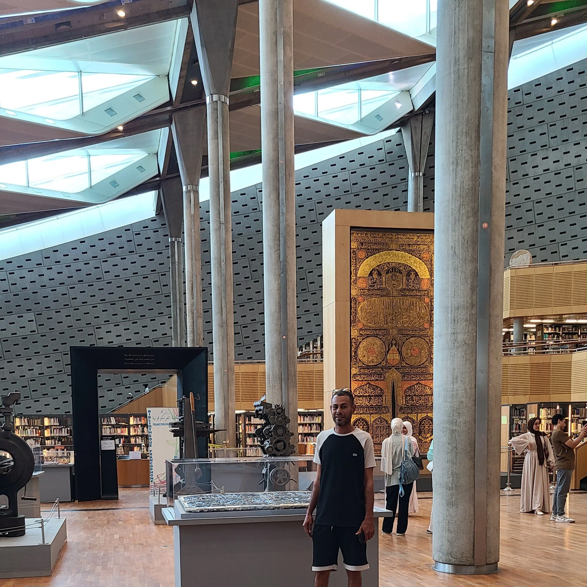 interior of the library