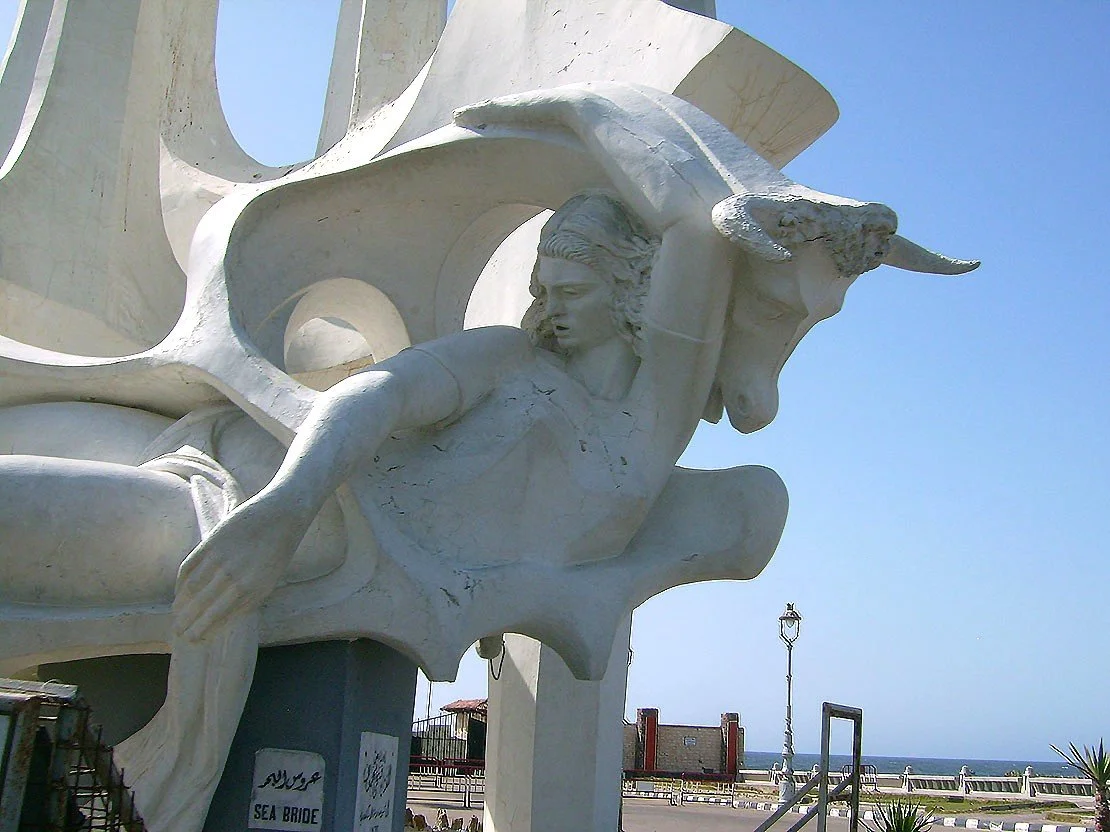 Close up of the sculpture from a previous visit in 2016