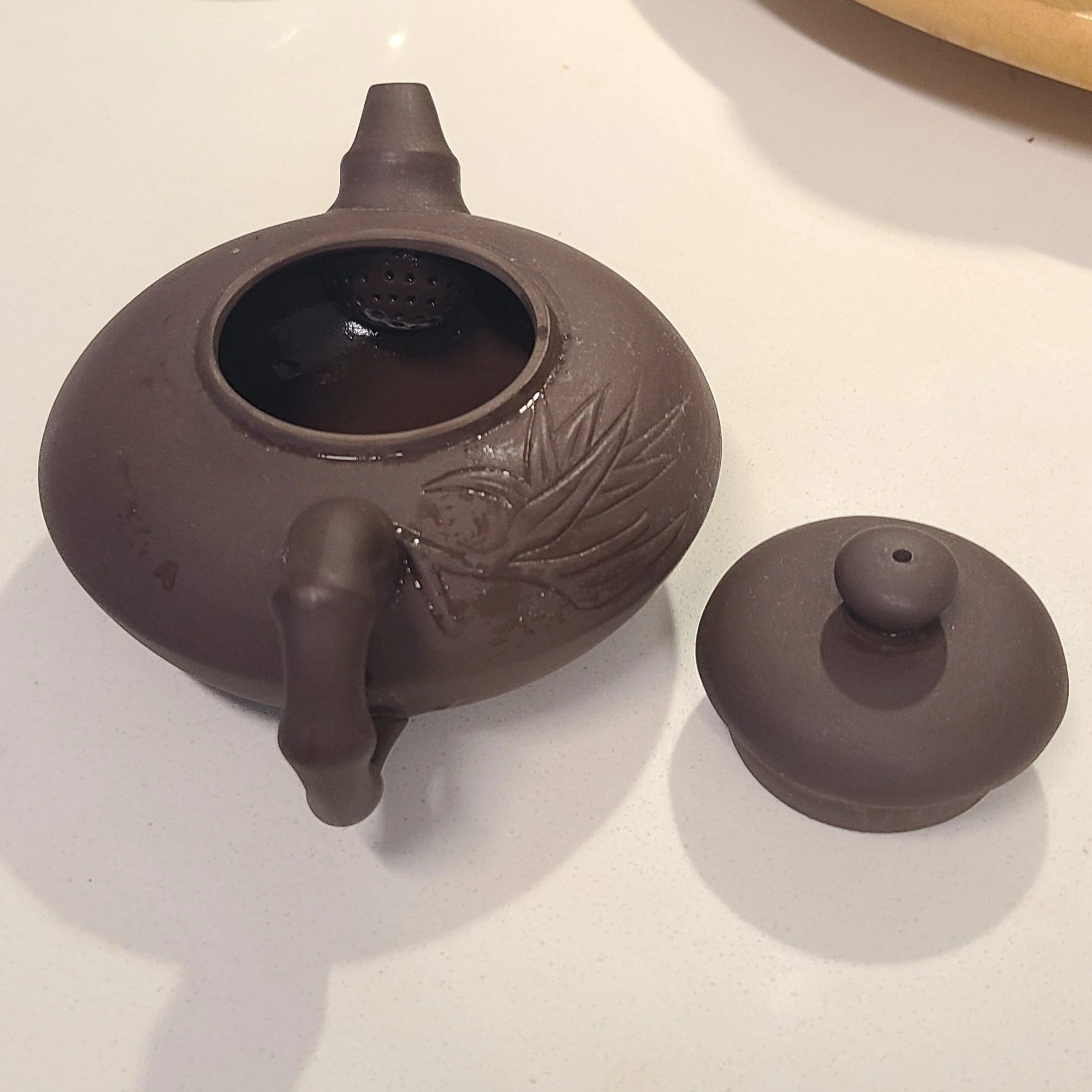 ball strainer w/ several holes